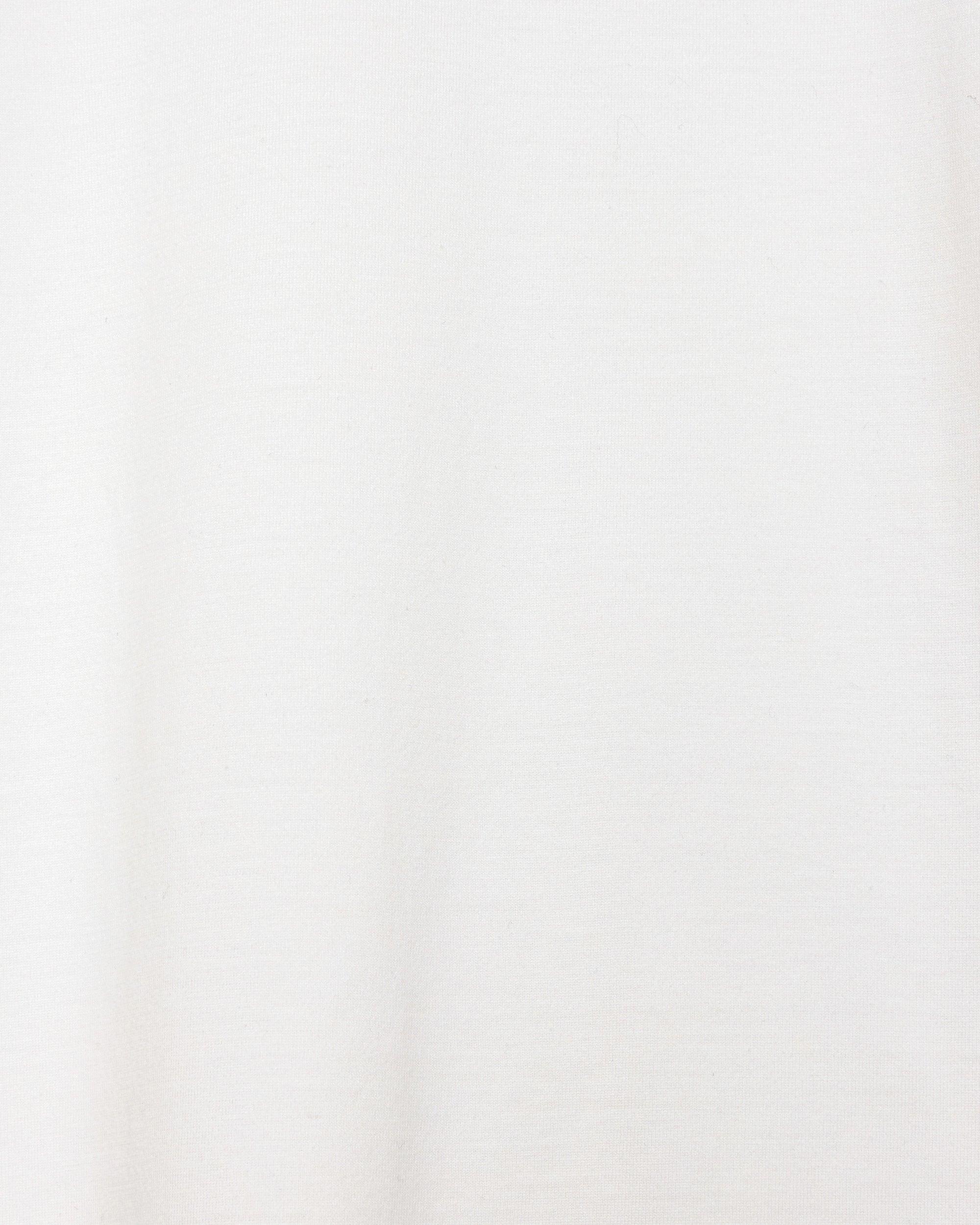オーガニックGIZA 60/3 サバイバル天竺 / コンフォートフィットL/S Tee, White