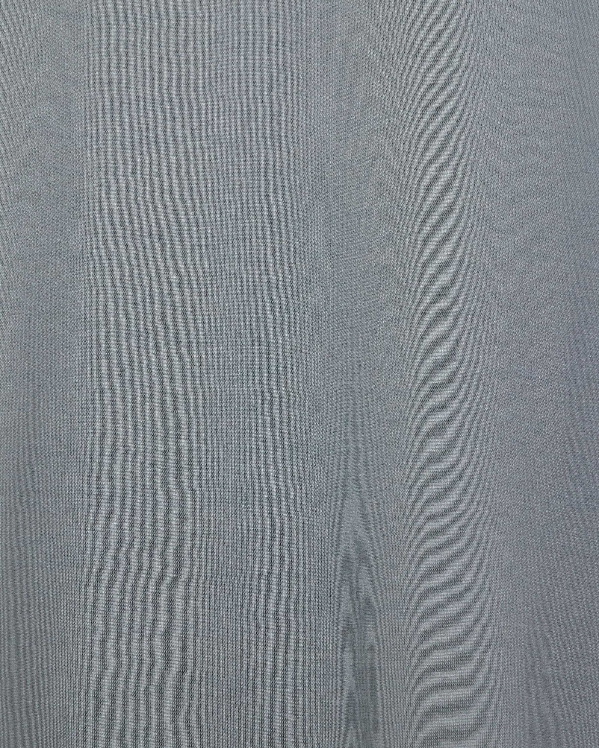 オーガニックGIZA 60/3 サバイバル天竺 / コンフォートフィットTee, Dolphin Gray