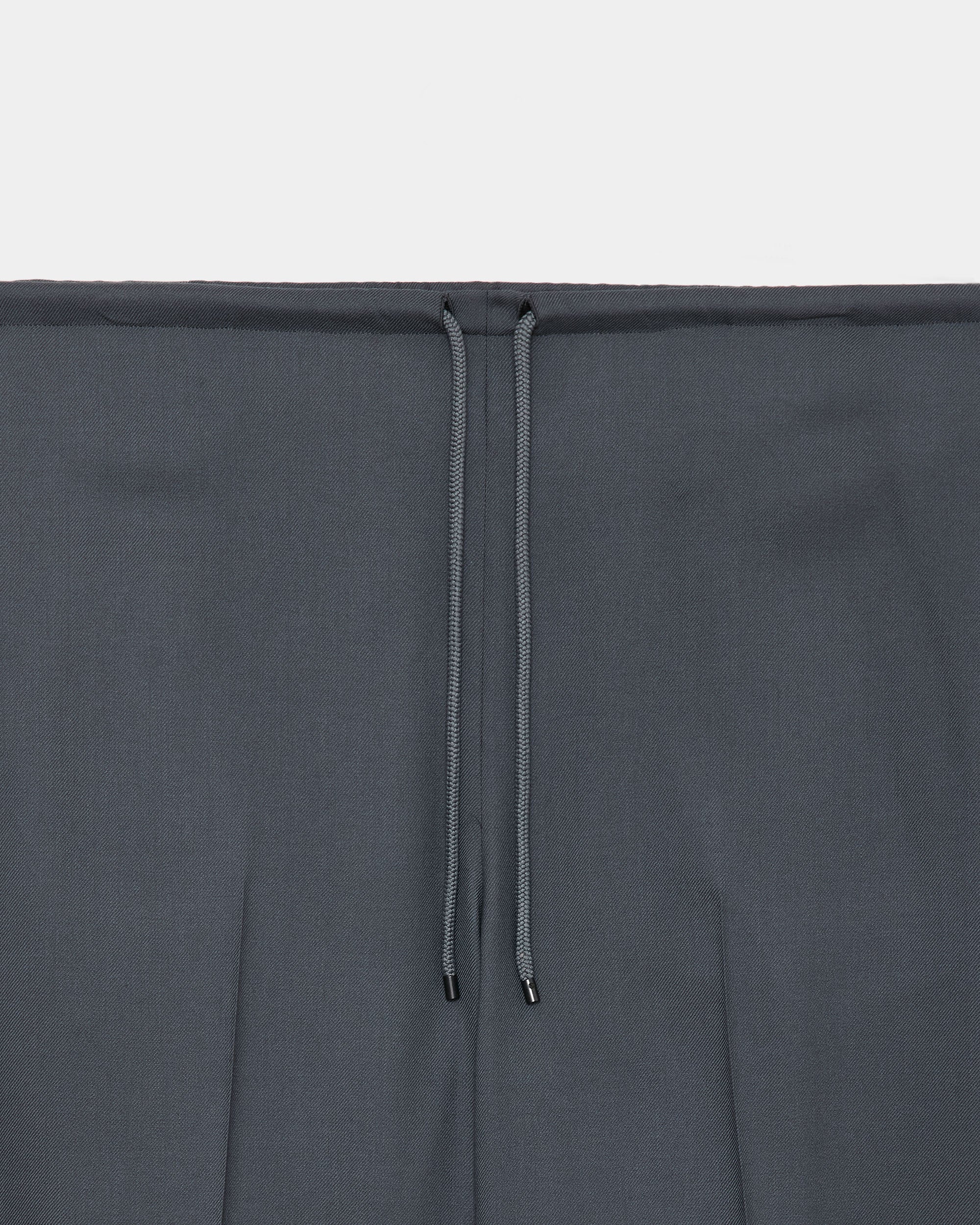 2/80 ORGANIC WOOL VIYELLA PAJAMA PANTS, Forest Gray