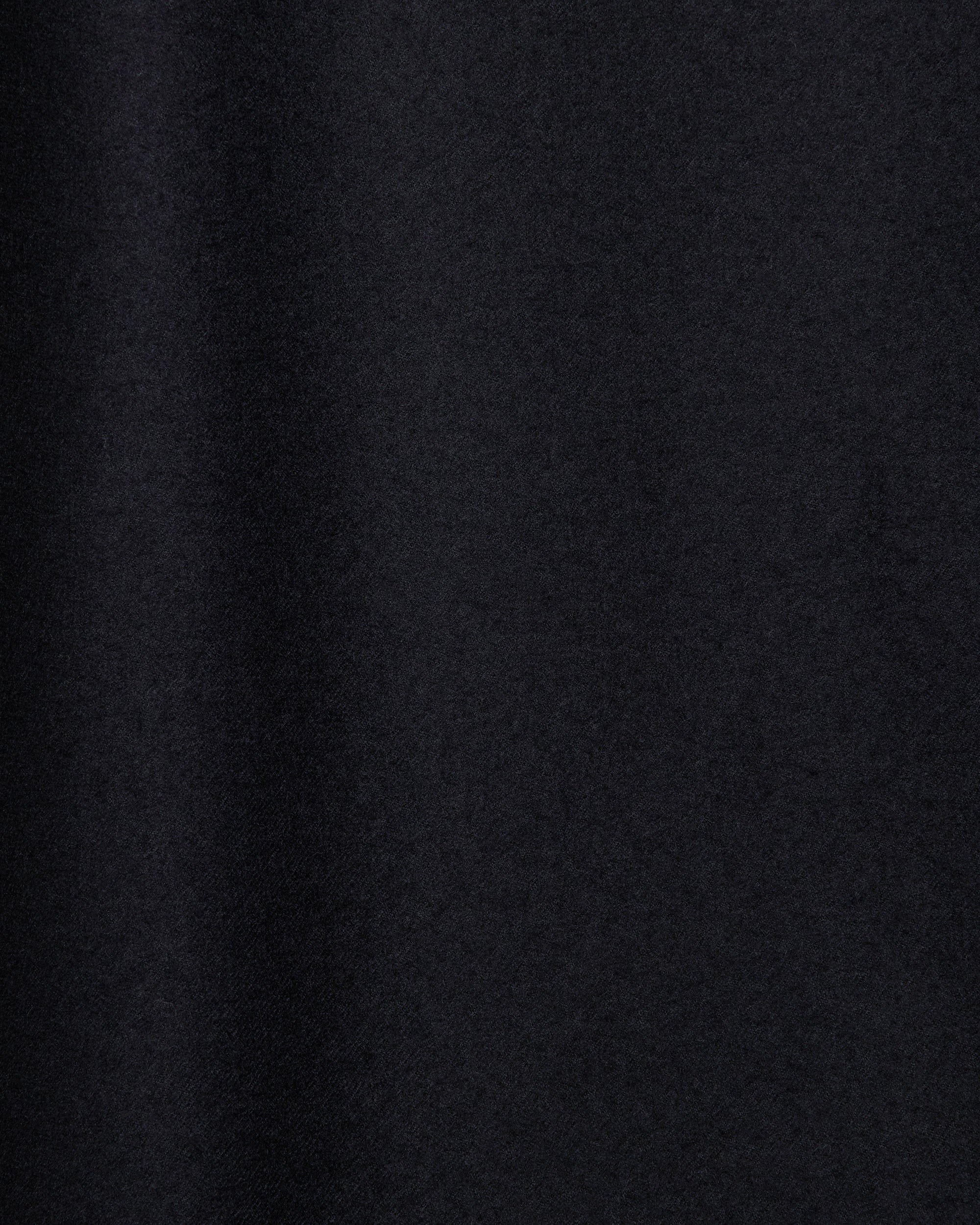 2/80 オーガニックウールフランネル / ブレザー, Black