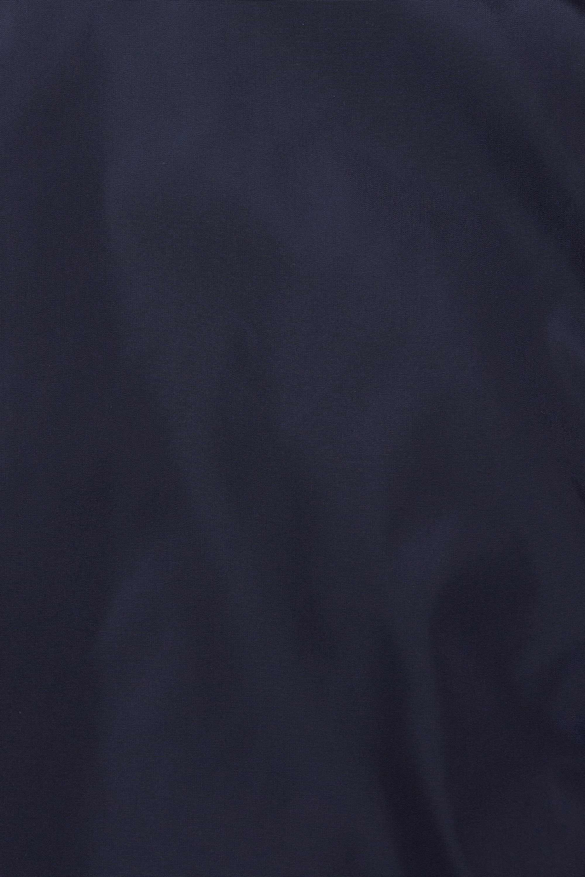 RECYCLE NYLON POPLIN PUFFED MODS COAT, Navy