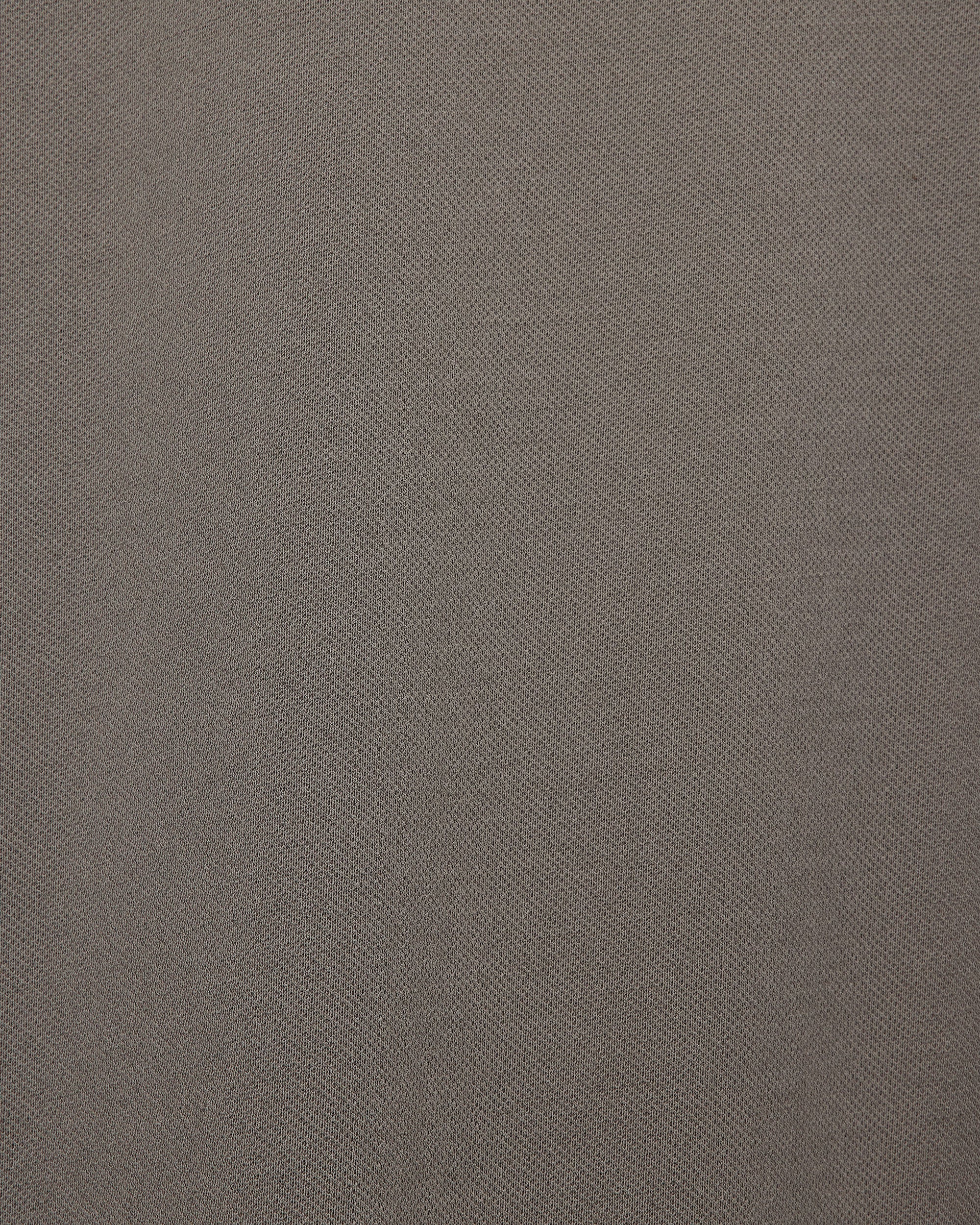 オーガニックコットン強燃ドライカノコ / 2ボタンポロL/S TEE, Gray