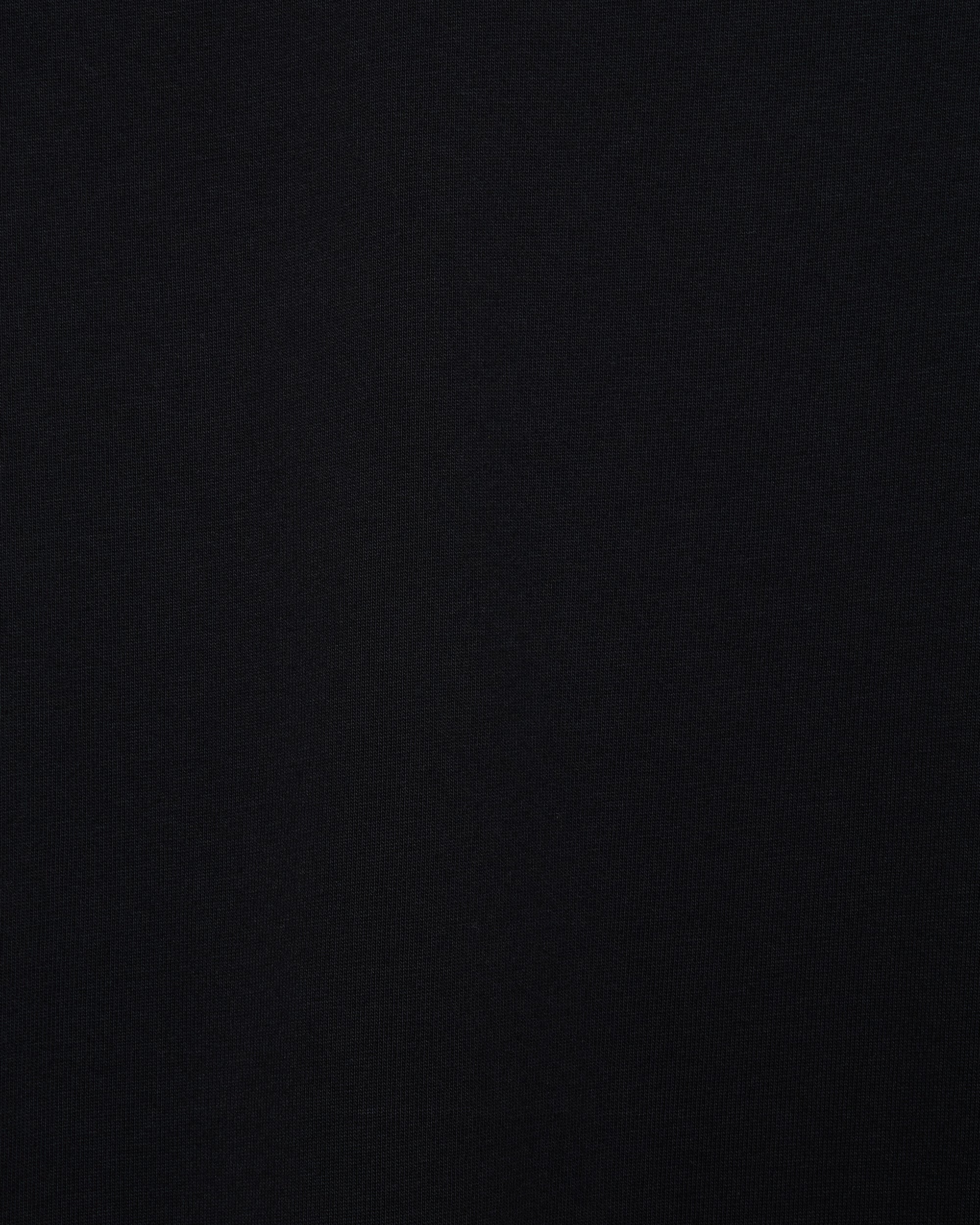 20//1 RECYCLE SUVIN ORGANIC COTTON KNIT LOOSE FIT POCKET TEE, Black