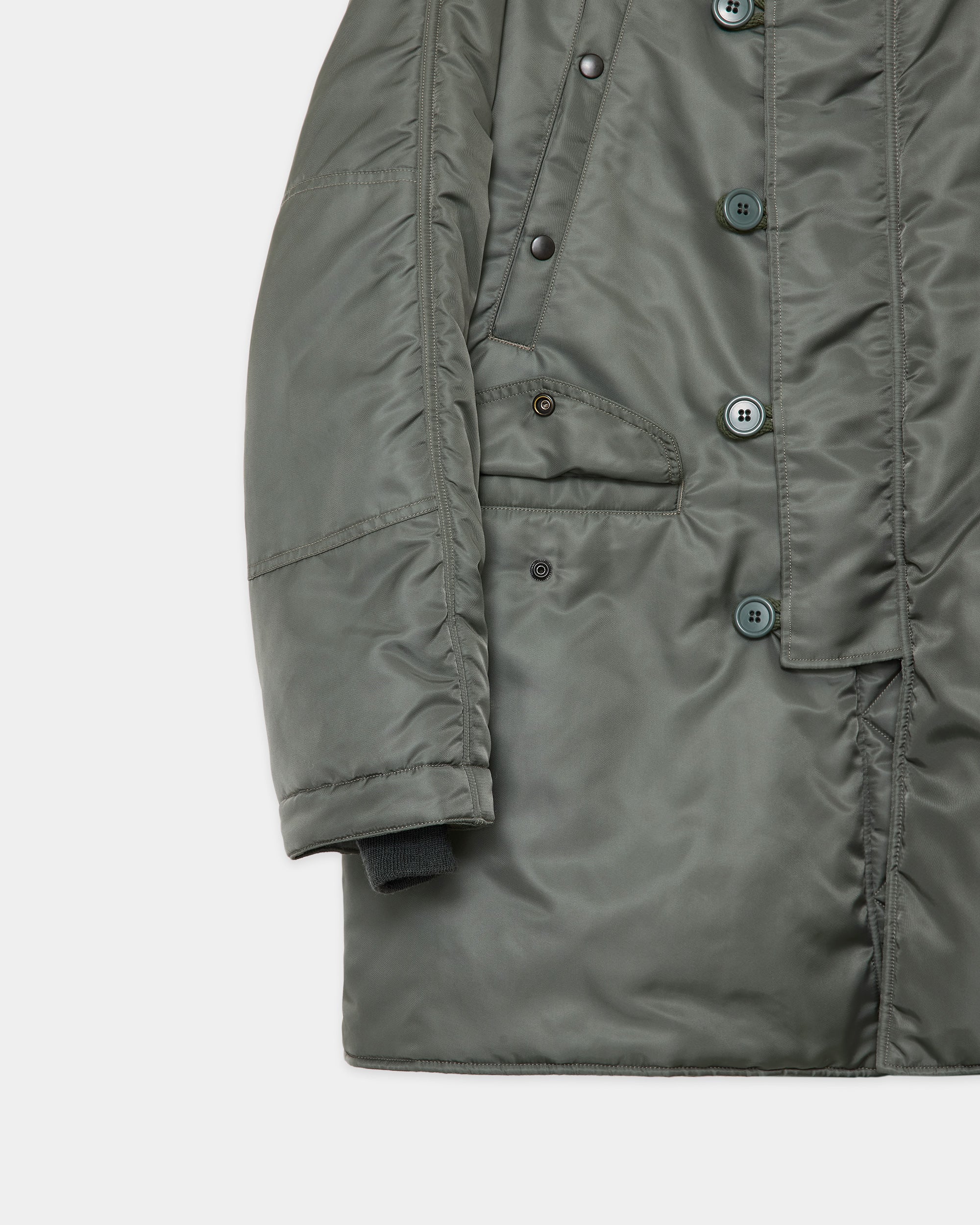 Nylon Twill N-3B, Sage Green