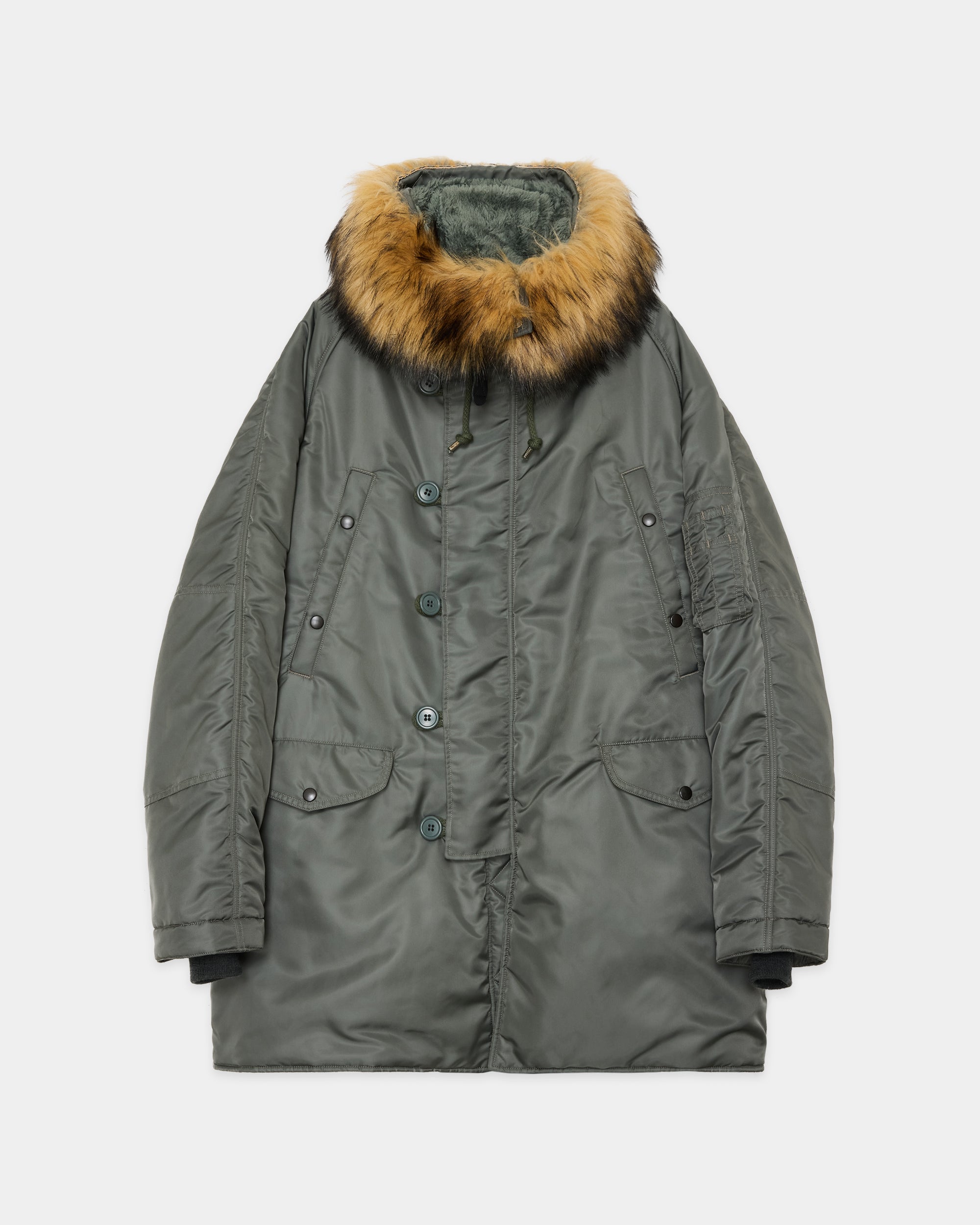 Nylon Twill N-3B, Sage Green