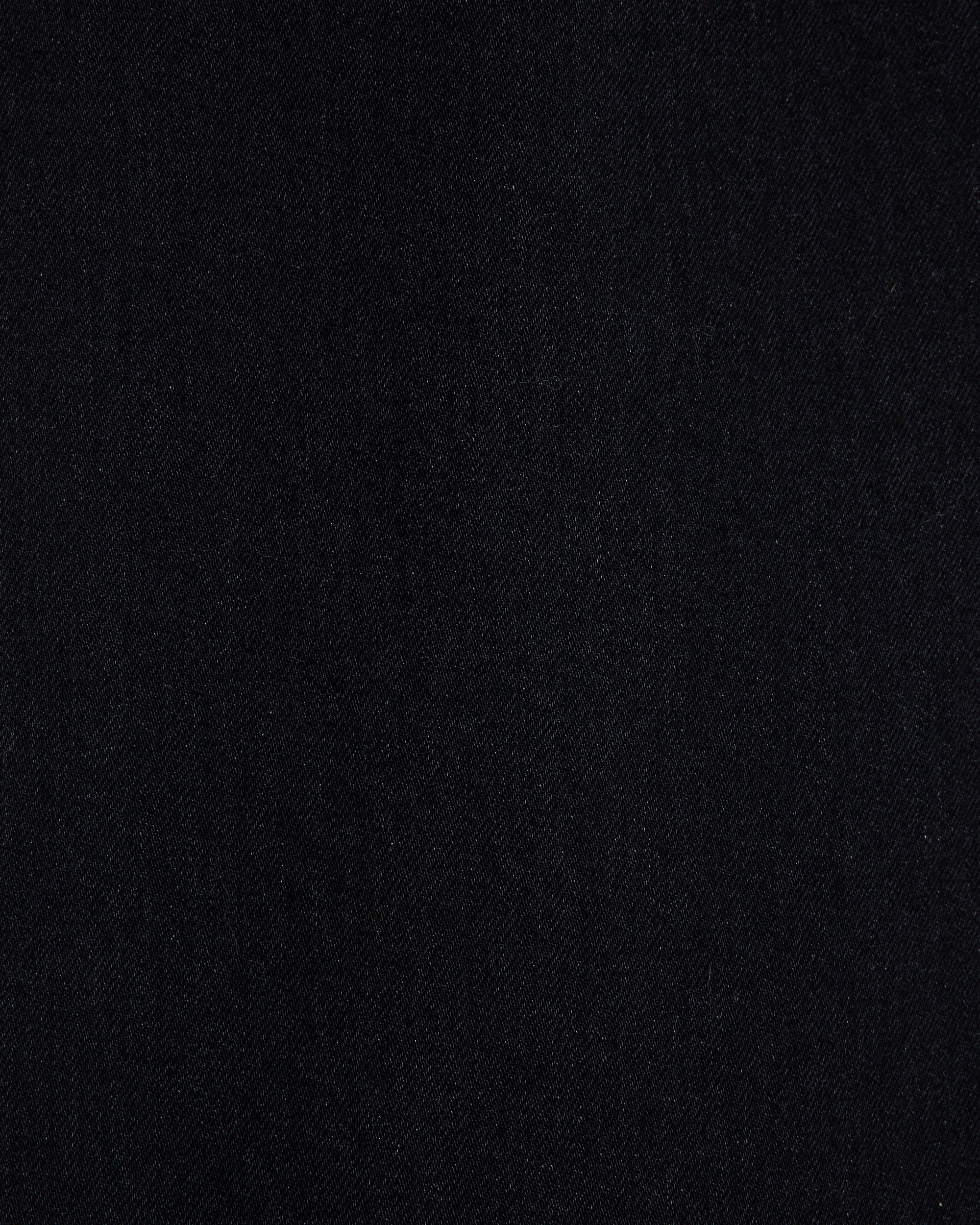Organic Cotton 13.5Oz Selvedge Denim Parking-New Regular Fit Jeans, Black