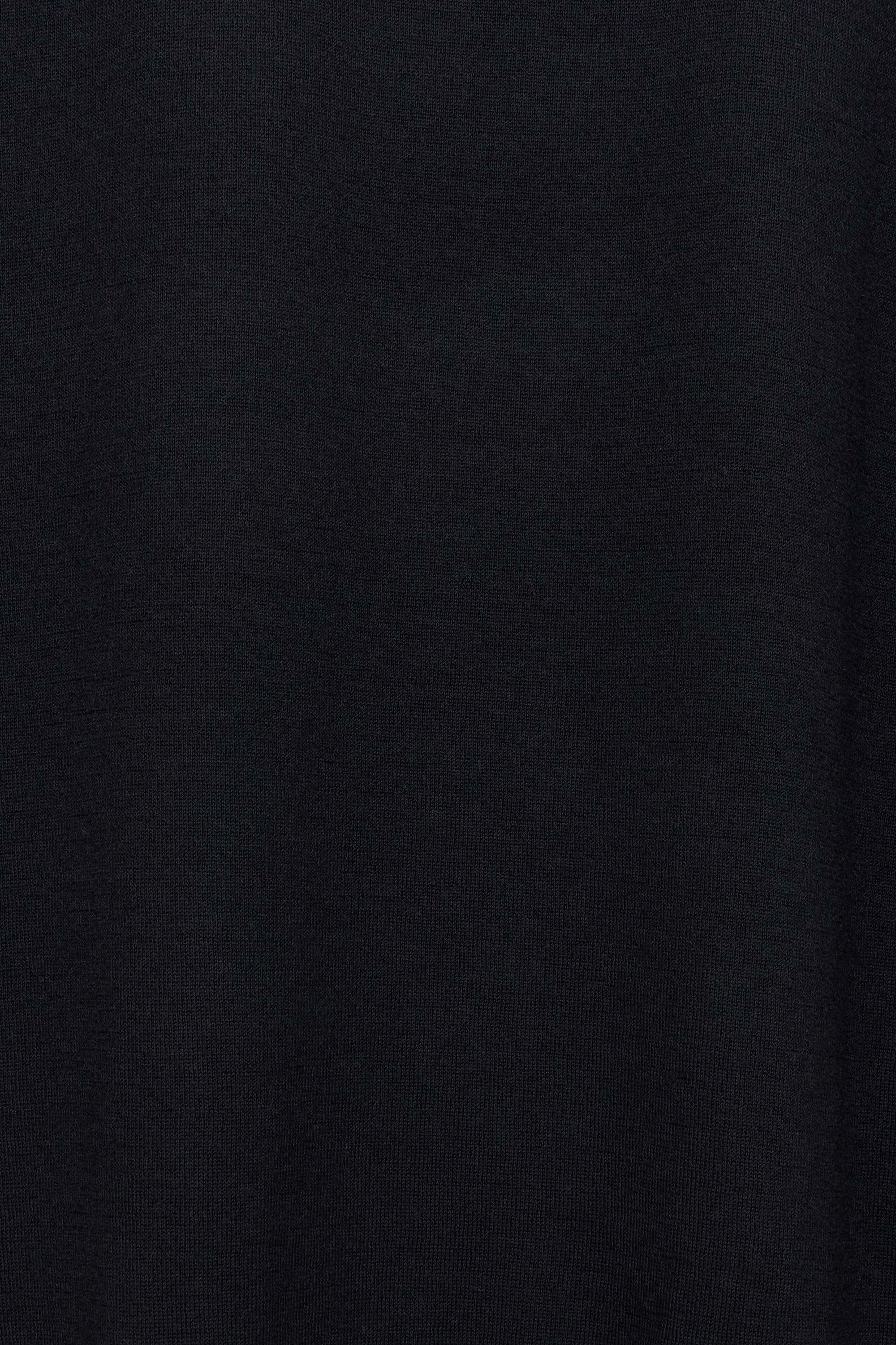 CASHMERE 18 CREW-NECK, Black
