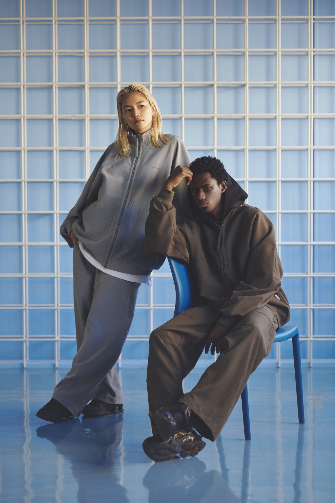 【GOOPiMADE x marka】 V / Forces Utility Zip Trousers, Brown