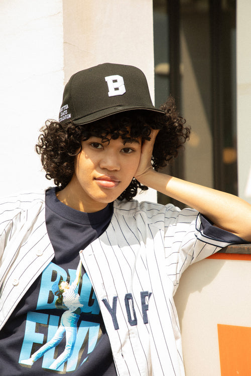 BALL PARK x NEW ERA "B" 9FIFTY, Black