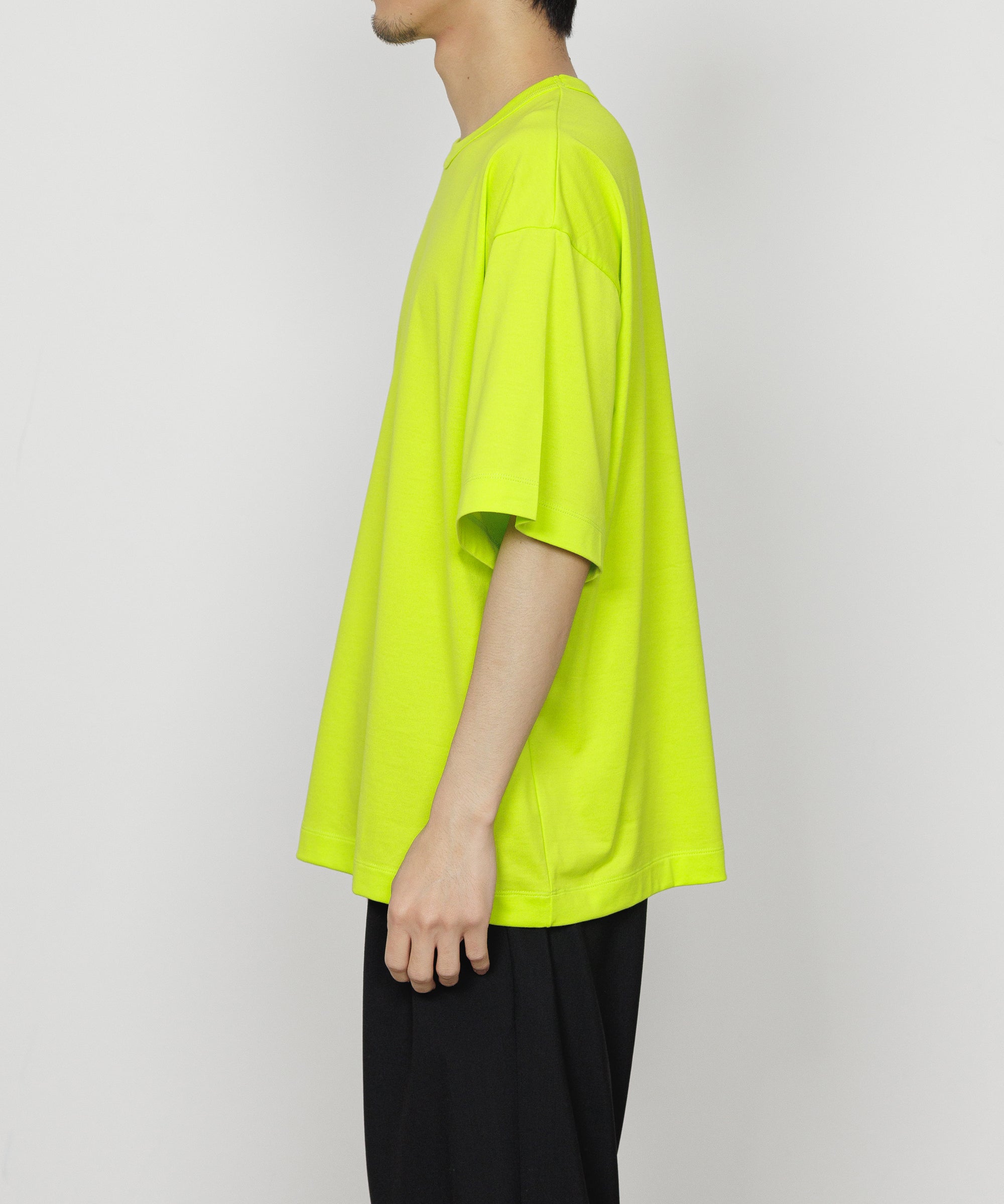 オーガニックペルーピマ60/2天竺 / コンフォートフィットTee, Lime