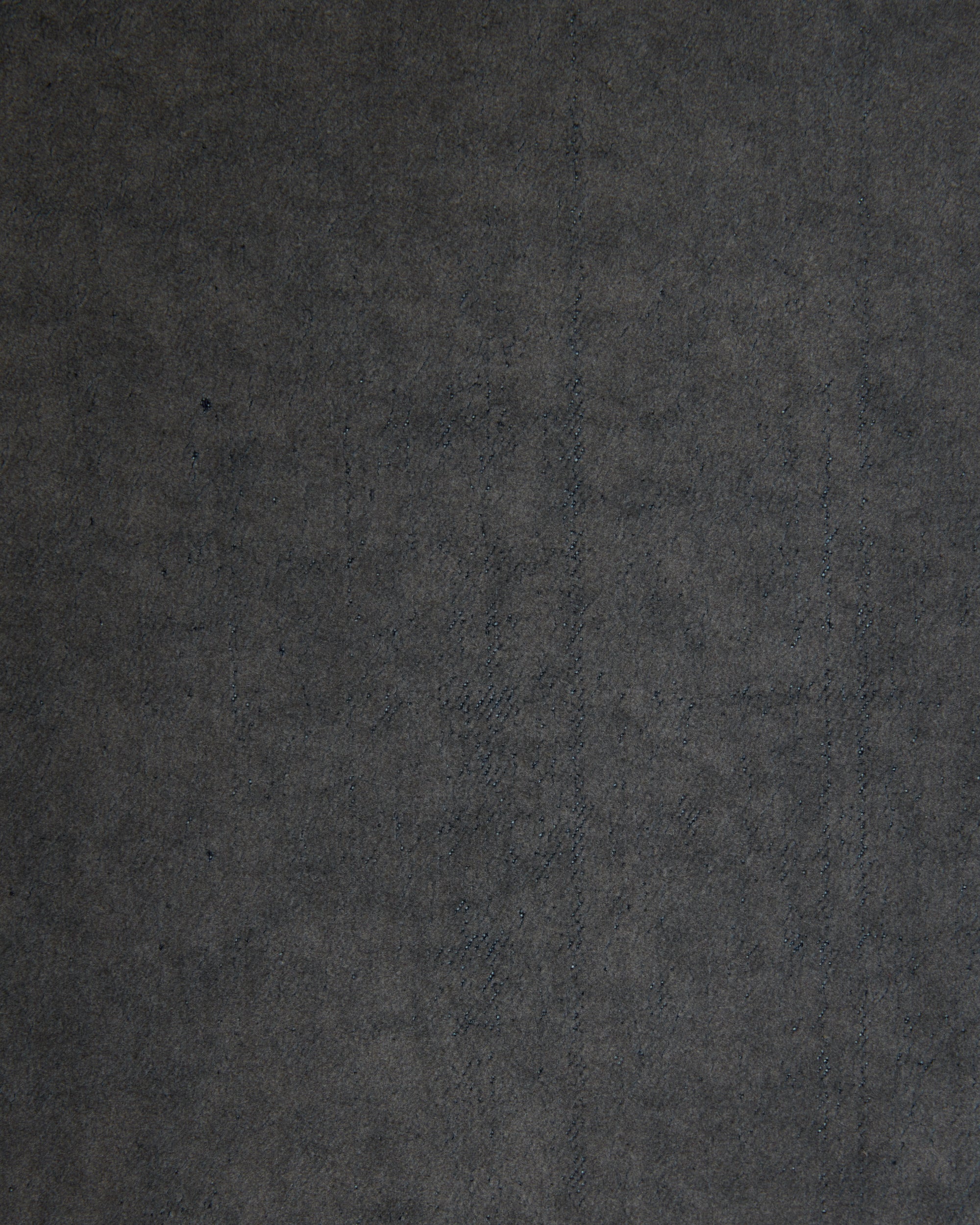 Velvet-Flocked Organic Cotton Denim USMC Slacks, Gray