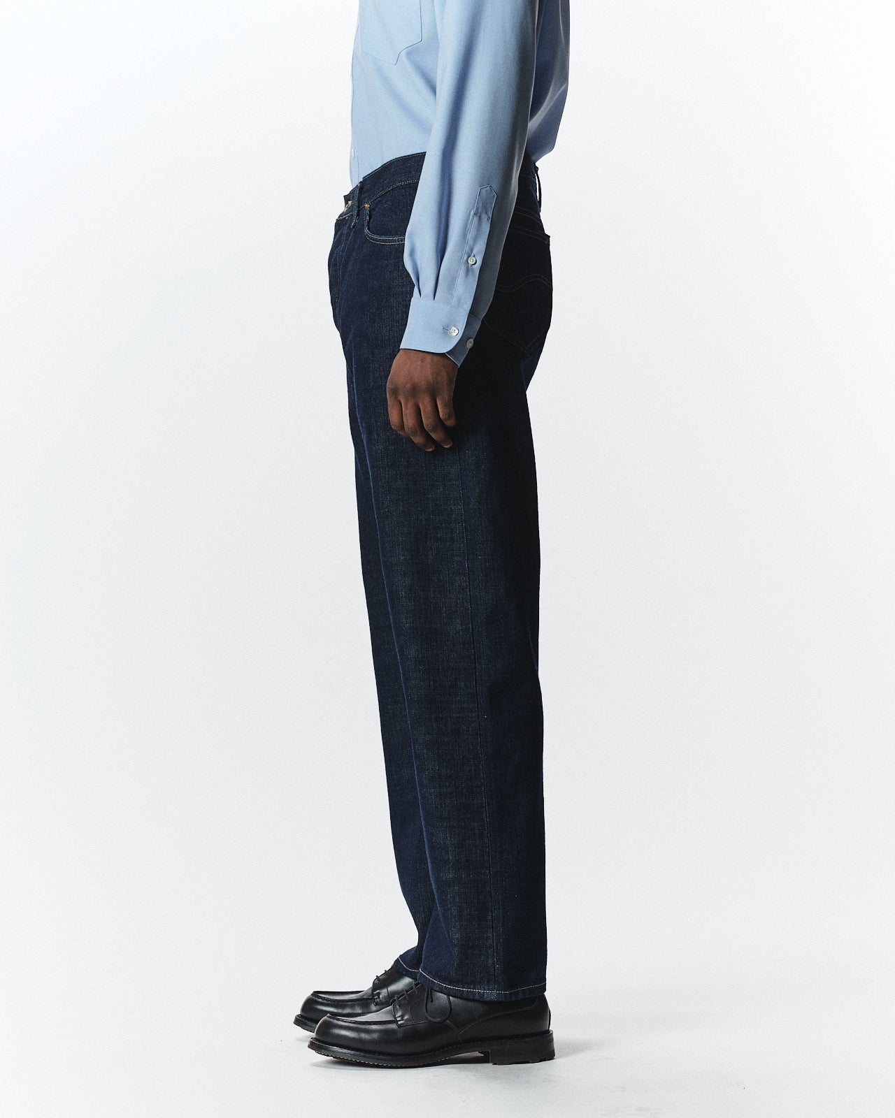 Lee × MARKAWARE for ADAM ET ROPÉ EX 101 SP Denim Pants, Indigo