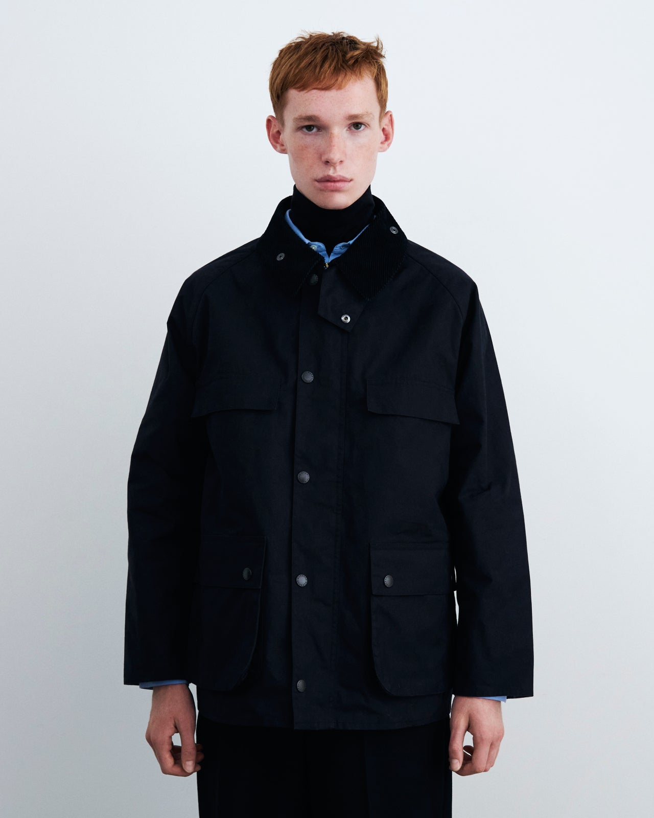 Barbour x MARKAWARE for ADAM ET ROPÉ EX OLD BEDALE, Black