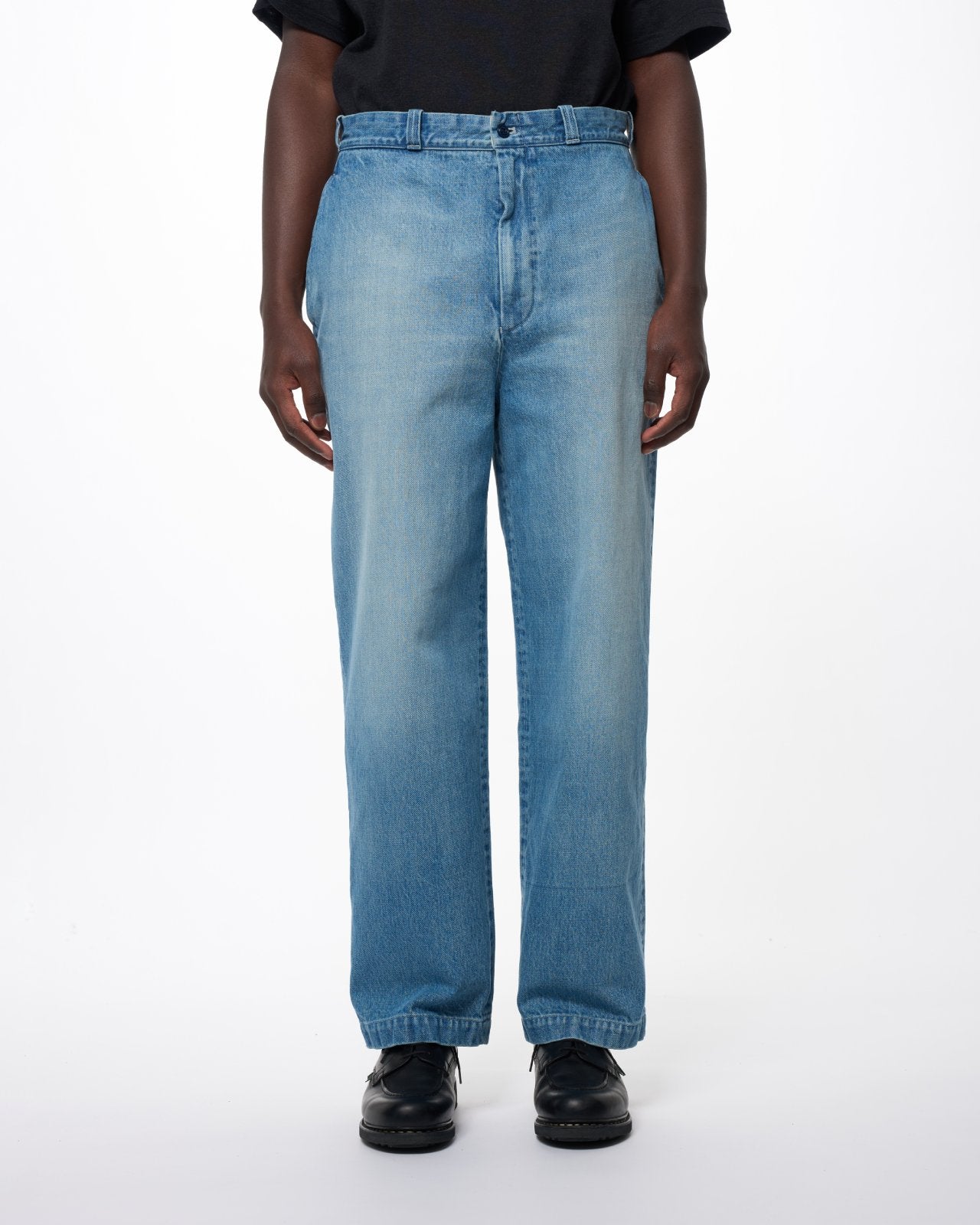 Organic Cotton 13.5oz Selvedge Denim / U.S. Army Trousers, Indigo V.W