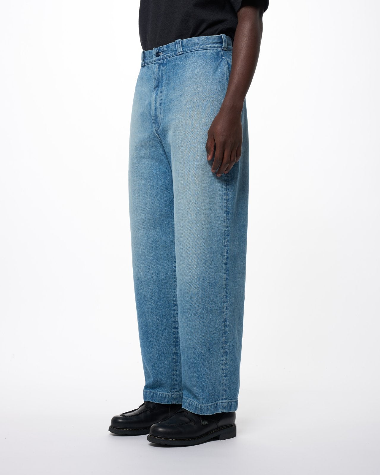 Organic Cotton 13.5oz Selvedge Denim / U.S. Army Trousers, Indigo V.W
