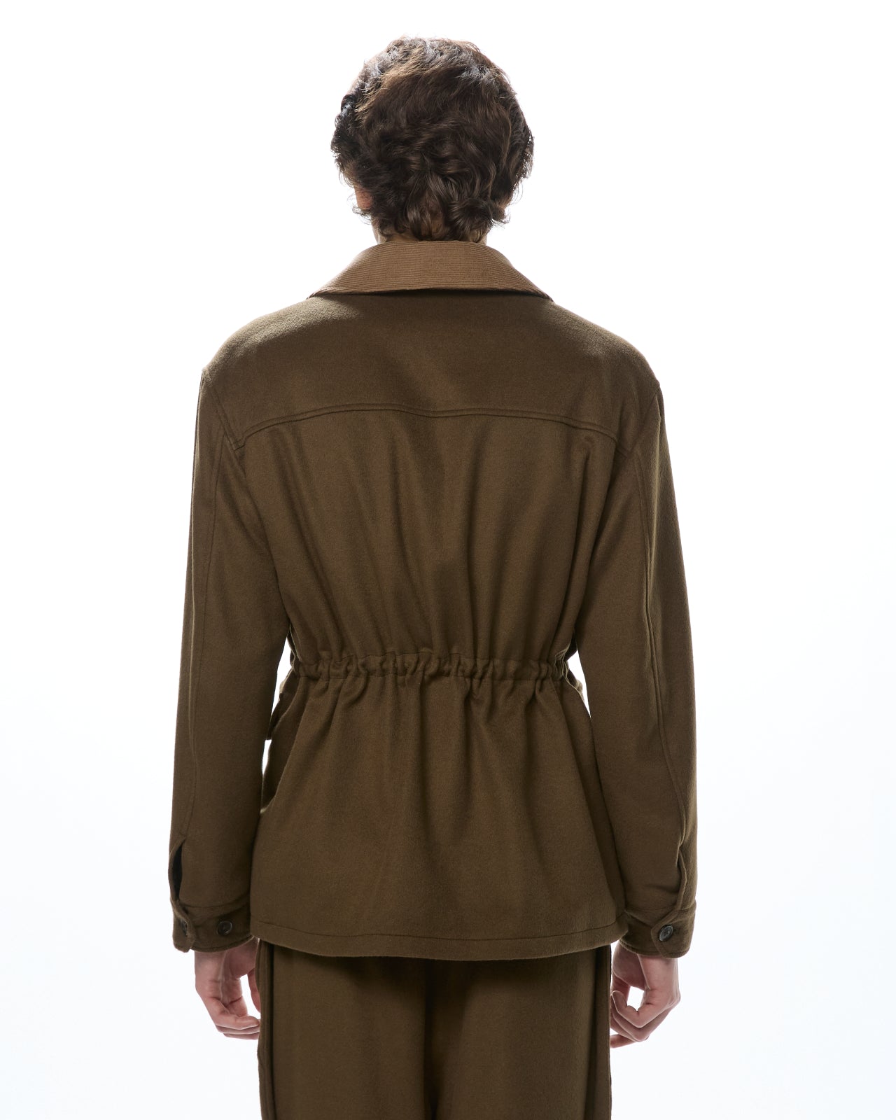 Cashmere Flannel / B.D.U. Jacket, Olive