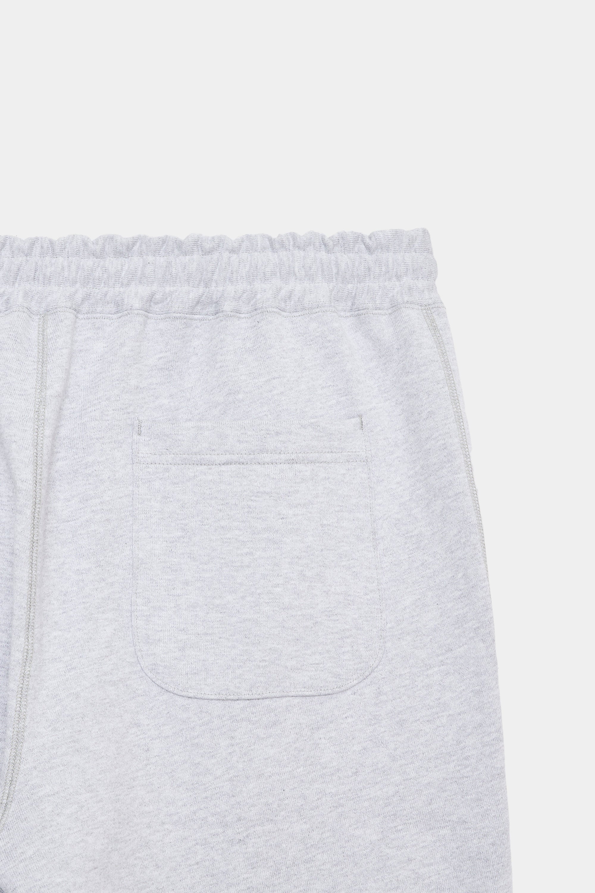 ORGANIC COTTON HEAVY FLEECE FLARED GYM PANTS, Ash Gray