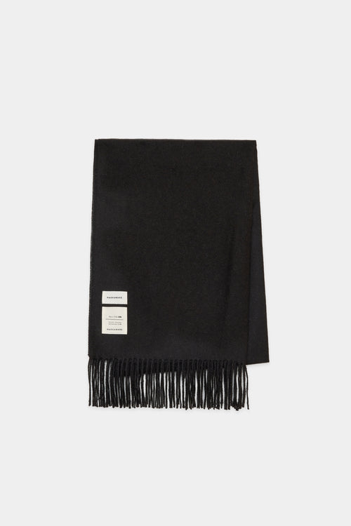 Natural Black / Baby Alpaca ALPACA STOLE, Black
