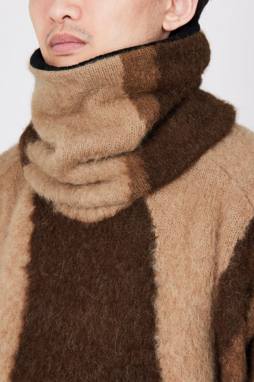 FINE ALPACA ALPACA SNOOD, Beige Mix