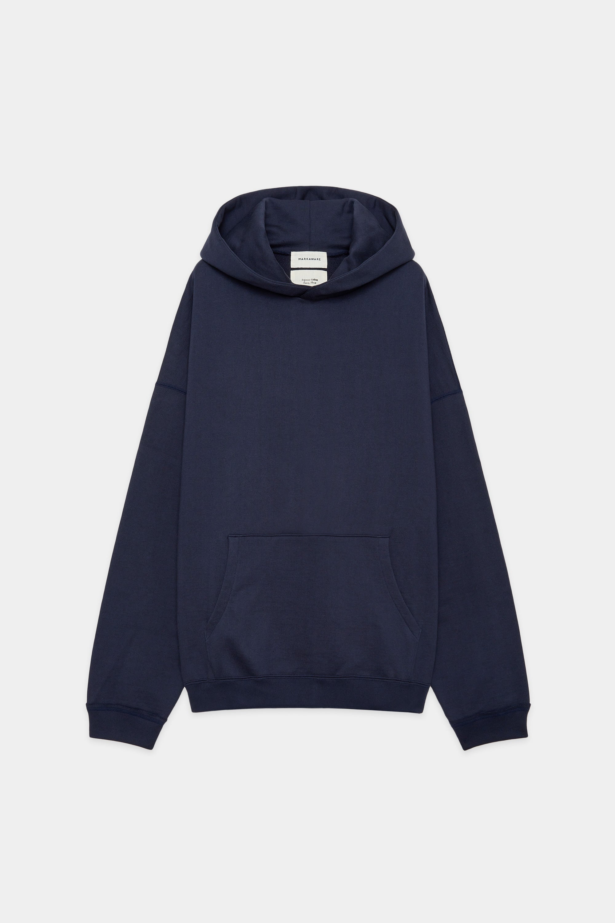 オーガニックコットンヘビー吊裏毛 / ヒュージパーカー, Navy