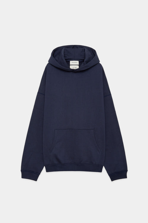 オーガニックコットンヘビー吊裏毛 / ヒュージパーカー, Navy