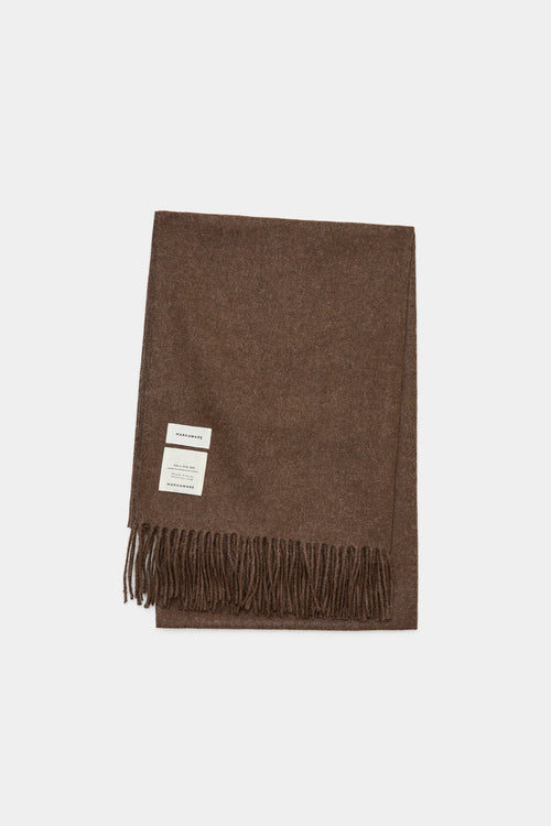 Natural Black / Baby Alpaca ALPACA STOLE, Natural Brown
