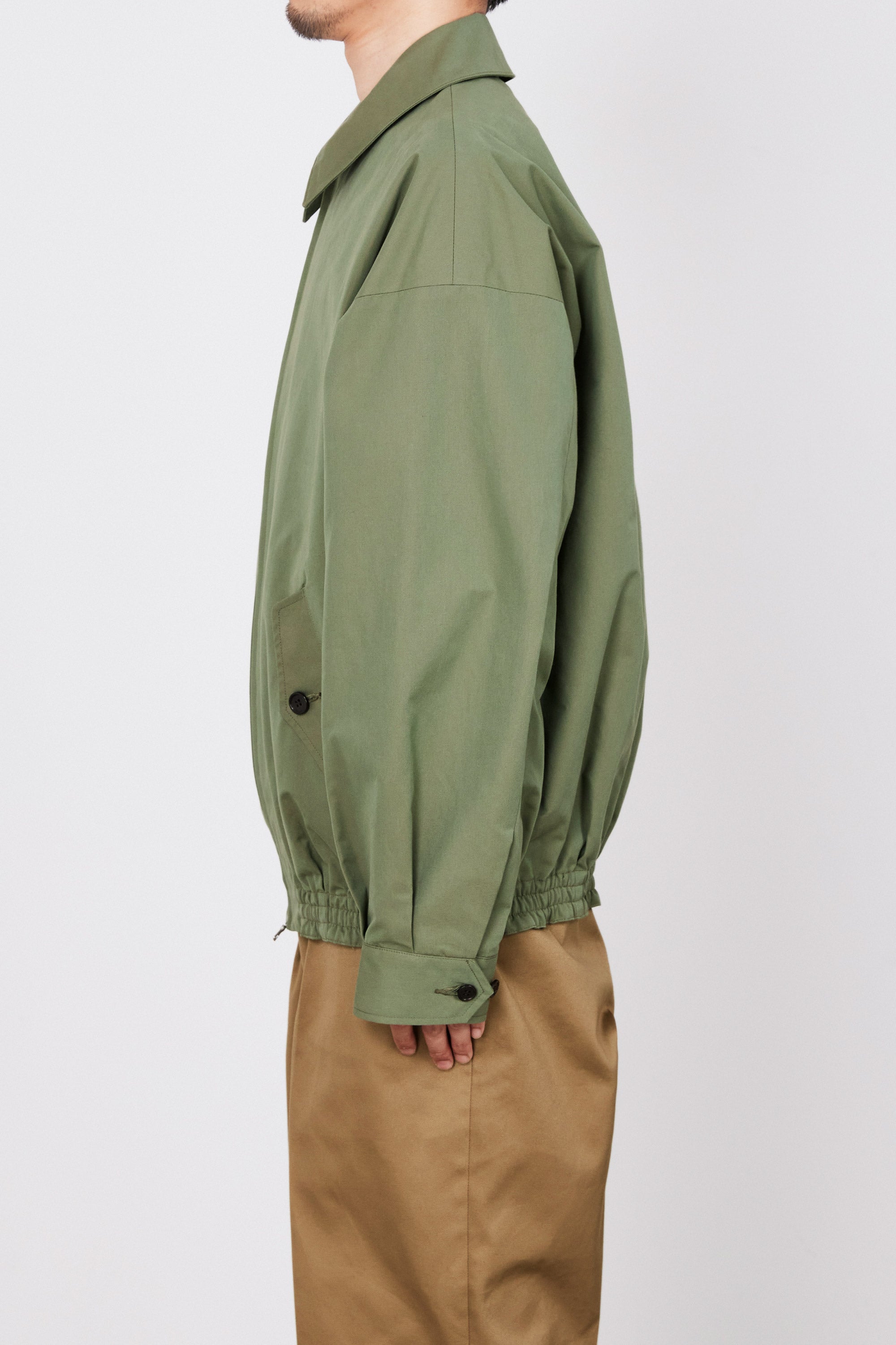 ライトオールウェザークロス / ワイドスポーツジャケット, Moss Green