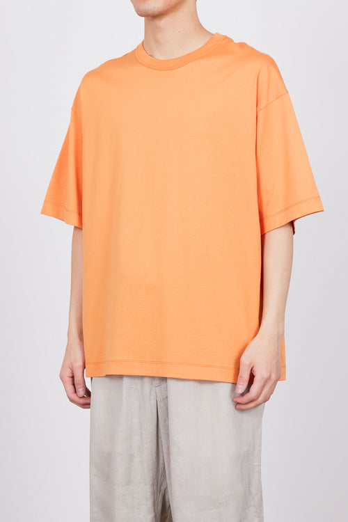 ORGANIC GIZA 80/2 KNIT COMFORT-FIT Tee, Orange
