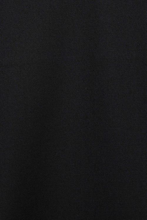 2/72 ORGANIC WOOL SERGE STEVENS JACKET, Black