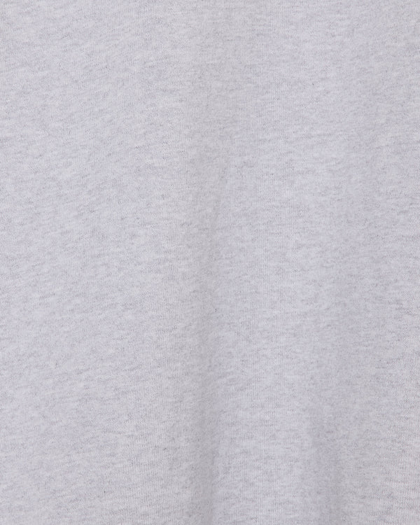 ORGANIC COTTON HEAVY FLEECE TRACK JACKET HUGE, Ash Gray