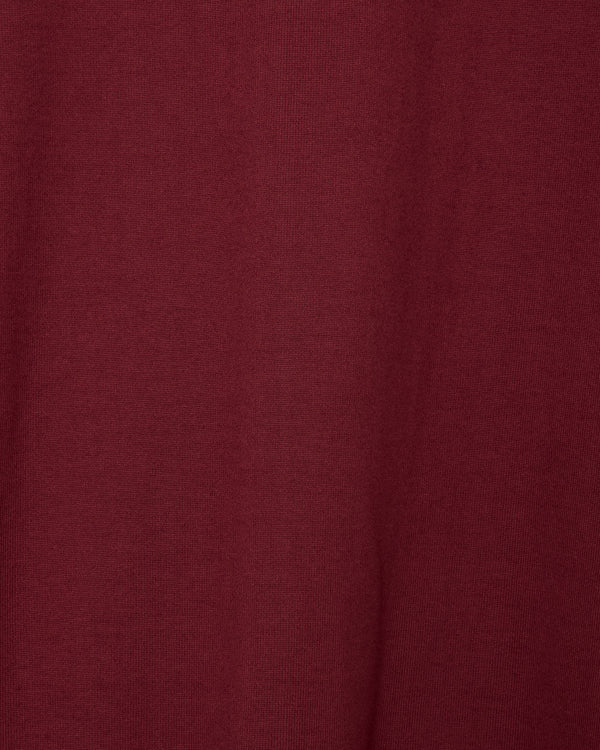 ORGANIC COTTON HEAVY FLEECE TRACK JACKET HUGE, Bordeaux
