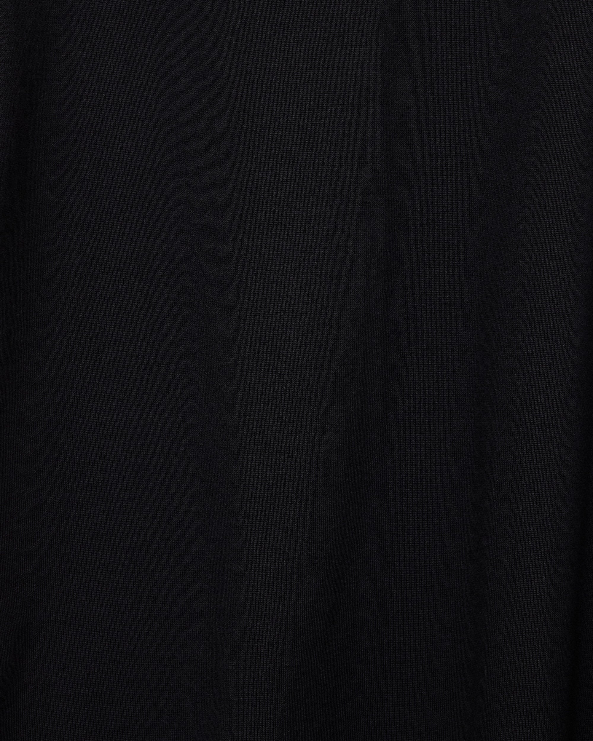 ORGANIC COTTON HEAVY FLEECE OFF TURTLE HUGE, Black