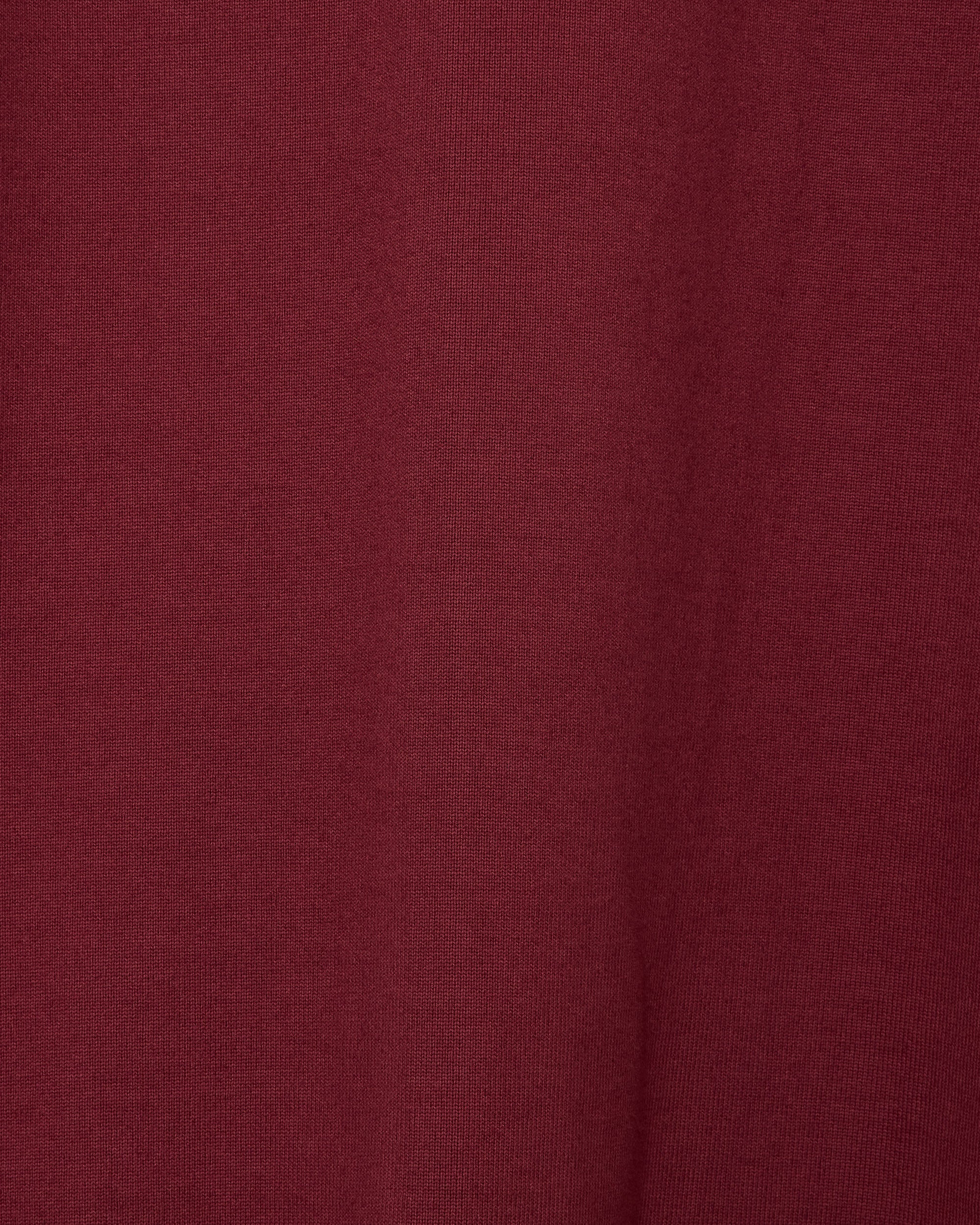 ORGANIC COTTON HEAVY FLEECE OFF TURTLE HUGE, Bordeaux