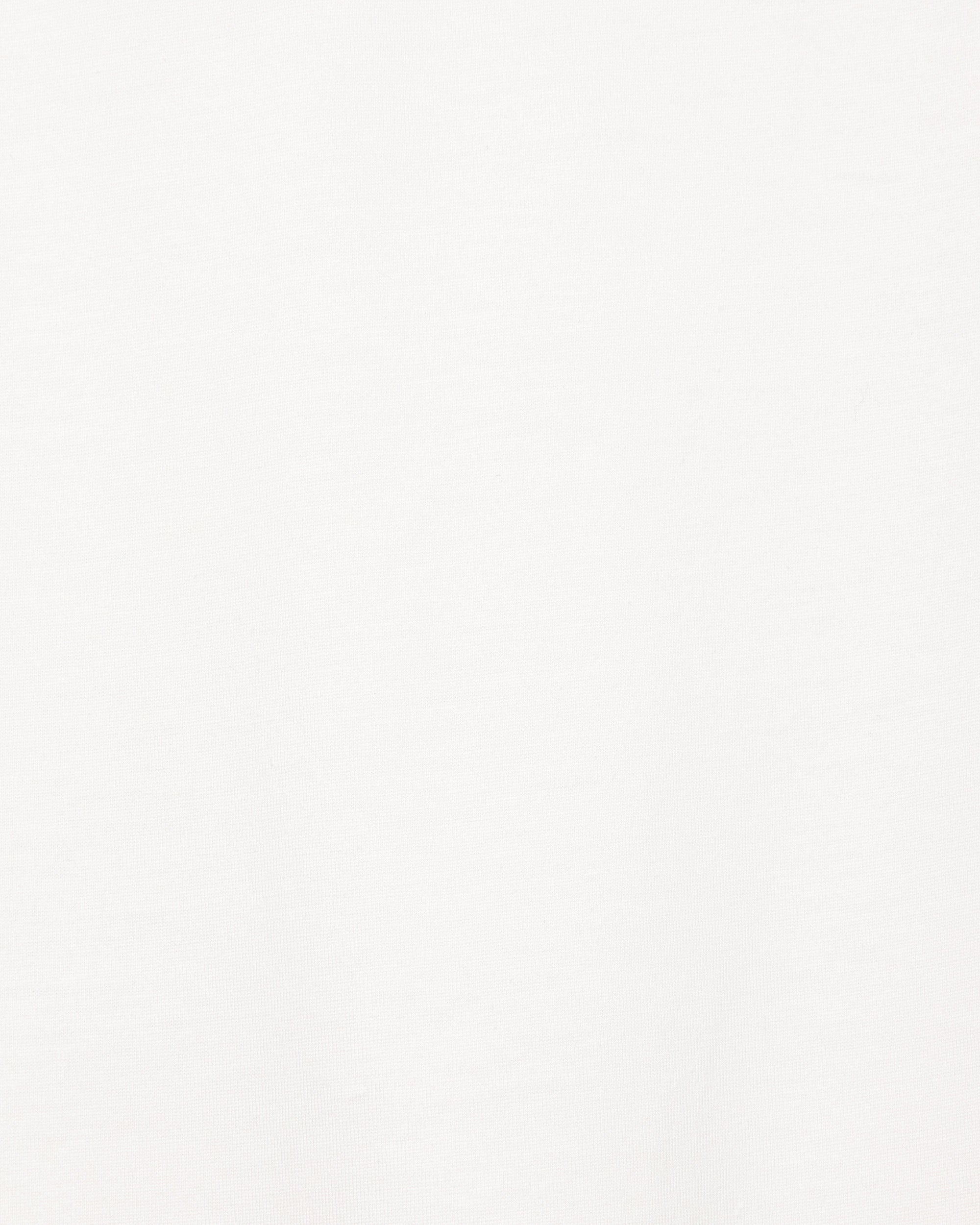 GIZA 80/3 KNIT COMFORT FIT Tee, White
