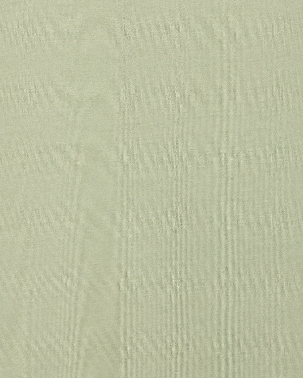 GIZA 80/3 KNIT REGULAR FIT Tee, Sage