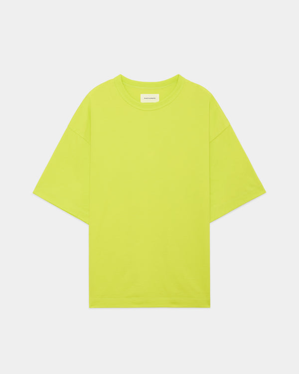 PERUVIAN PIMA ORGANIC COTTON KNIT COMFORT FIT Tee, Lime