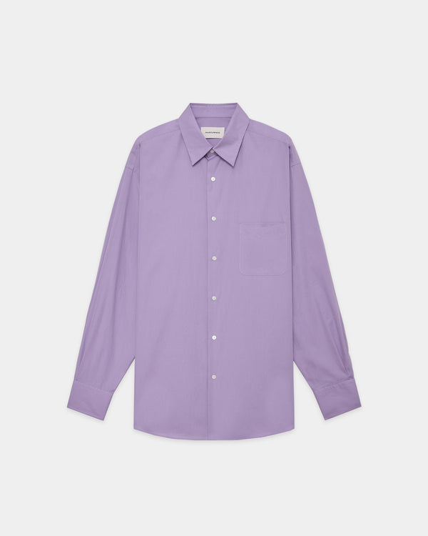 ペルーピマ60/1ブロード / コンフォートフィットシャツ, Lavender