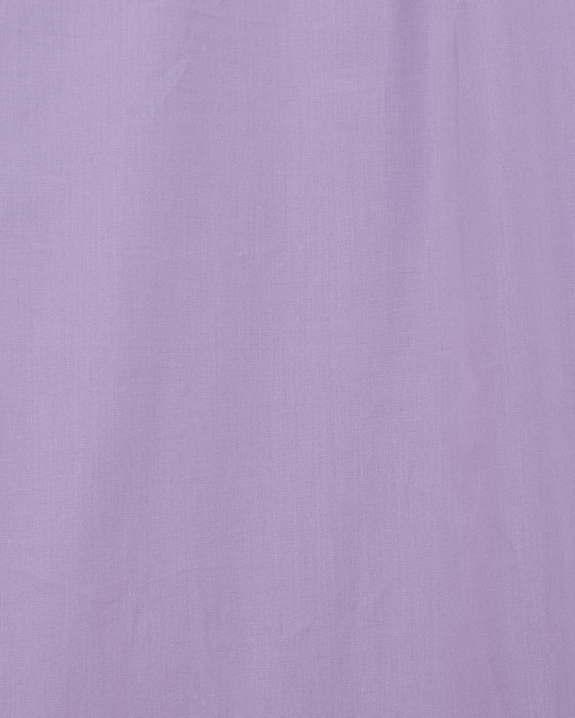 PERUVIAN PIMA POPLIN TENT LONG SHIRT, Lavender