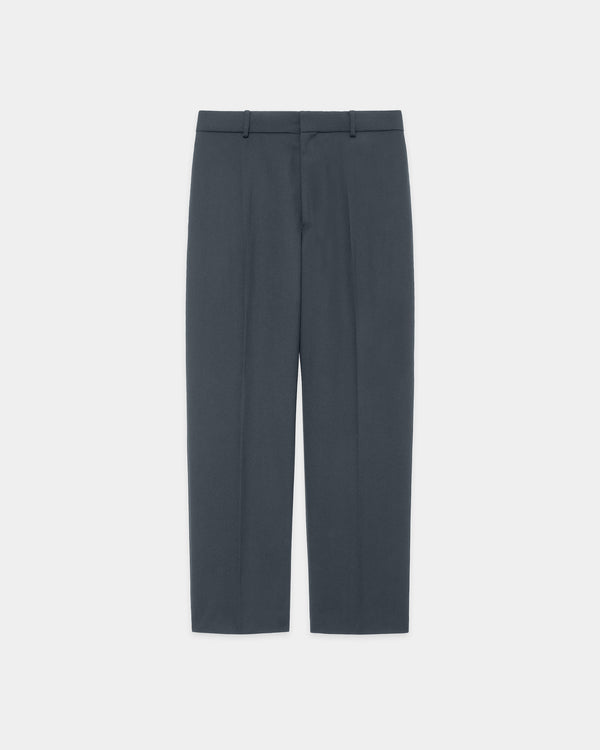 ORGANIC WOOL SURVIVAL CLOTH® FLAT TAPERED TROUSERS, Forest Gray
