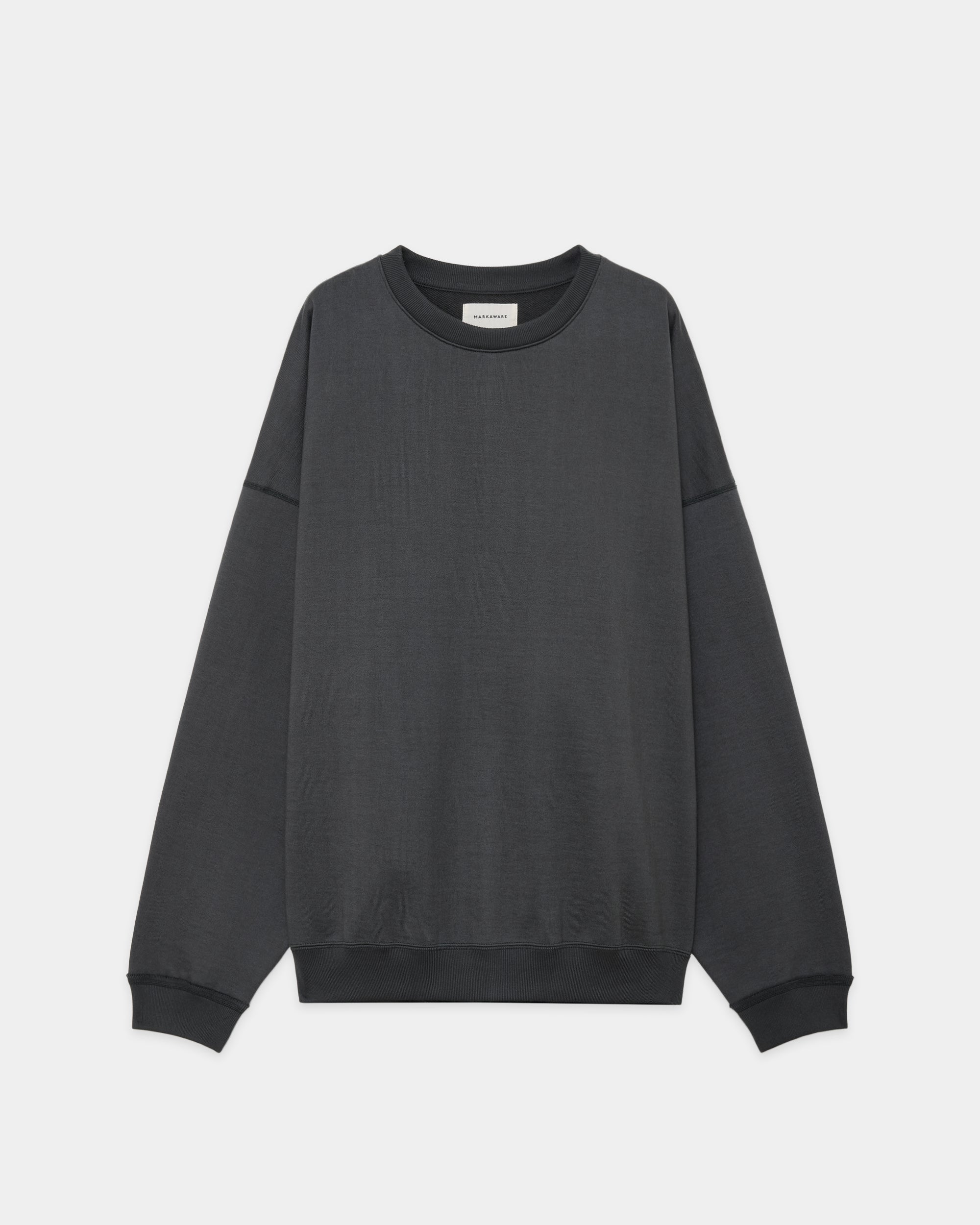 オーガニックコットンヘビー吊裏毛 / ヒュージスウェット, Forest Gray