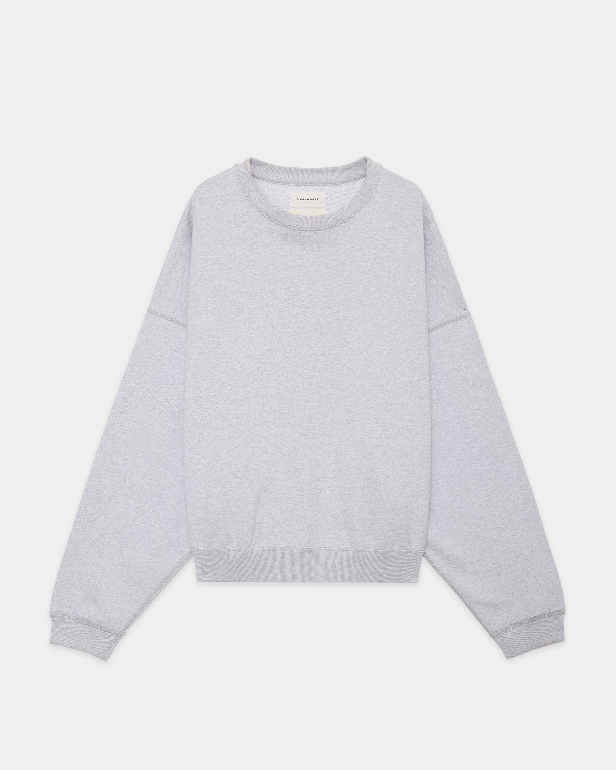 オーガニックコットンヘビー吊裏毛 / ヒュージスウェットショート, Ash Gray