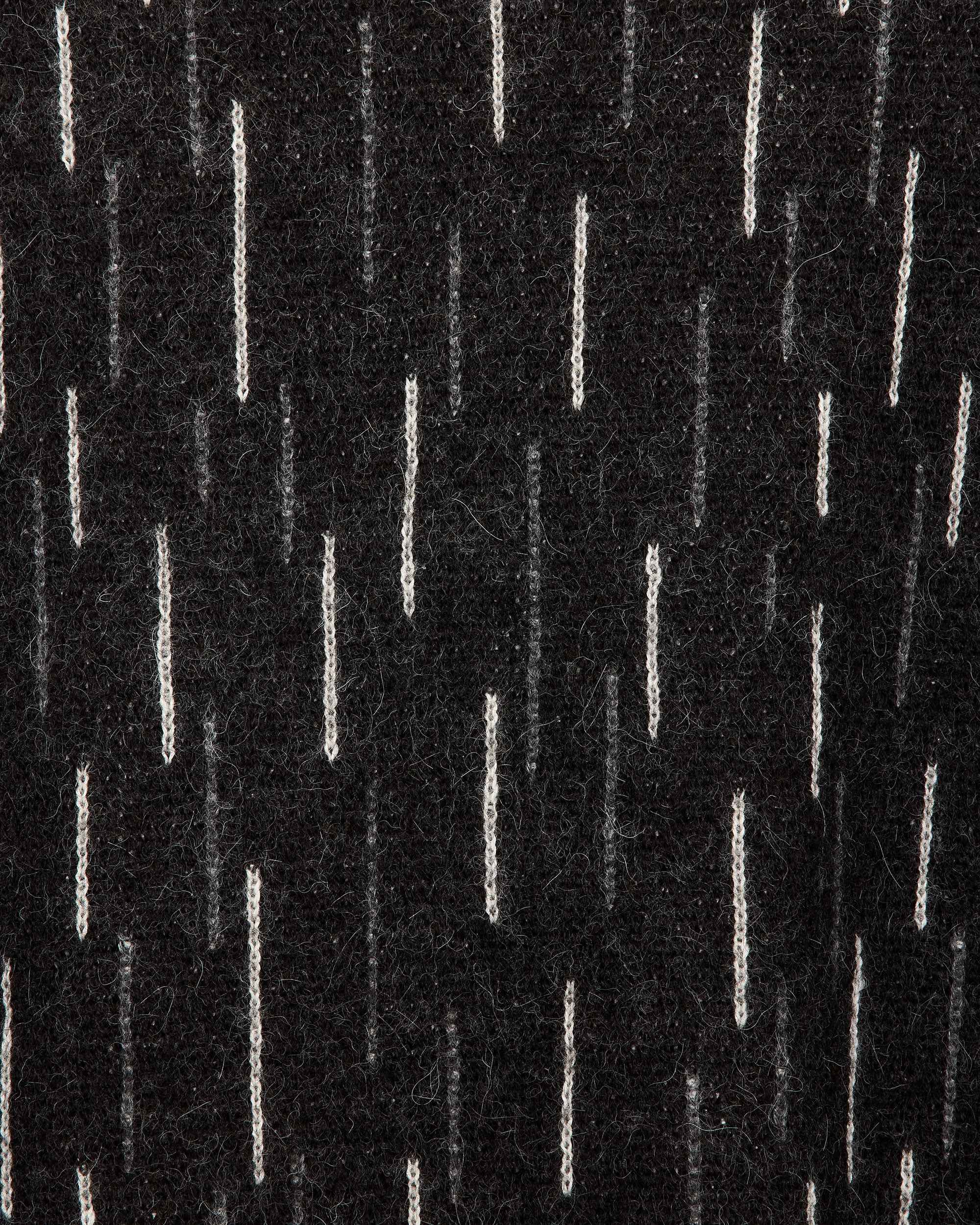 NATURAL COLOR ALPACA RAIN DROP PATTERN JUMPER, Natural Black Mix