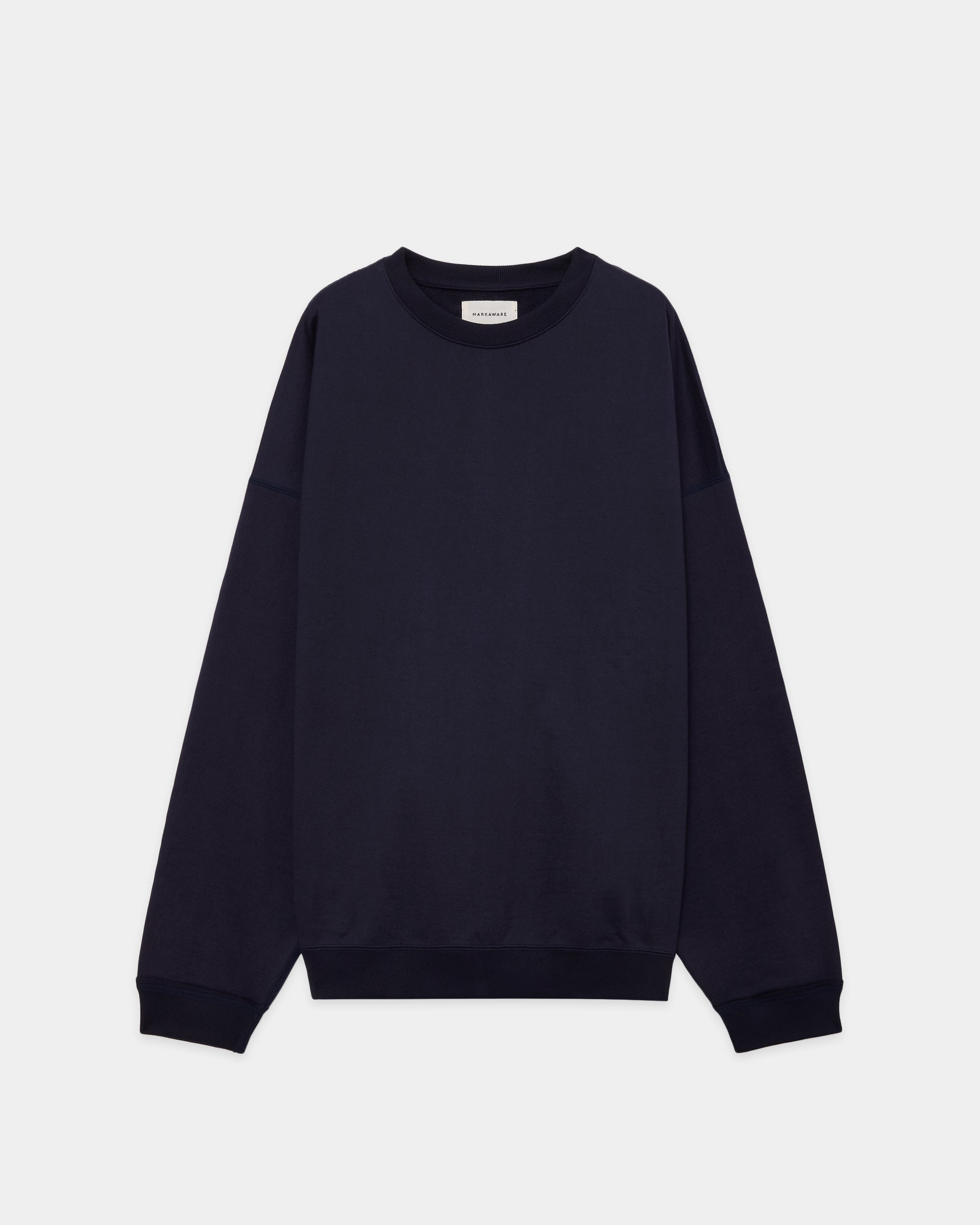 【PARKING別注】オーガニックコットンヘビー吊裏毛 / ヒュージスウェット, D.Navy