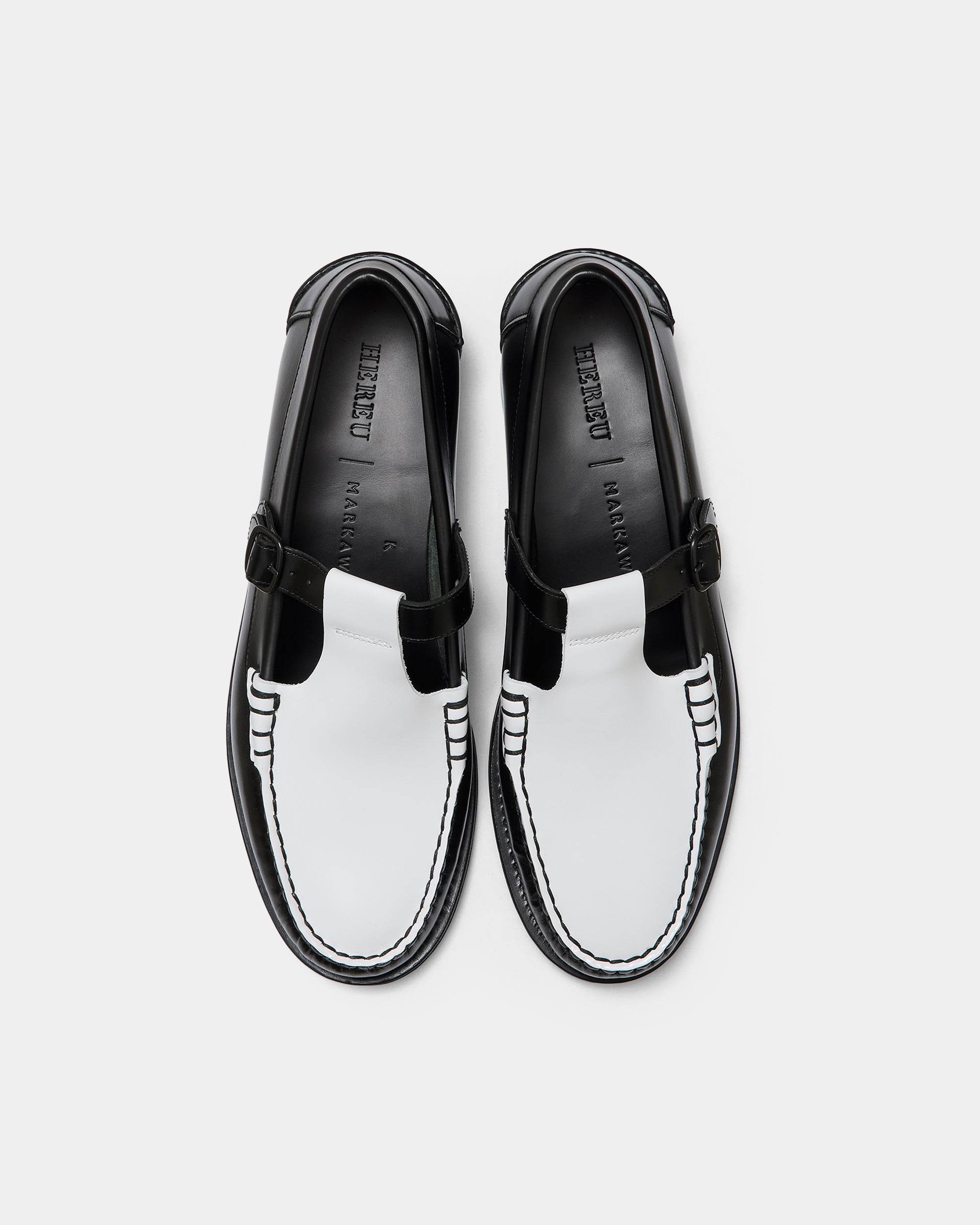 HEREU x MARKAWARE for ADAM ET ROPÉ Alber Bicolor, Black x White
