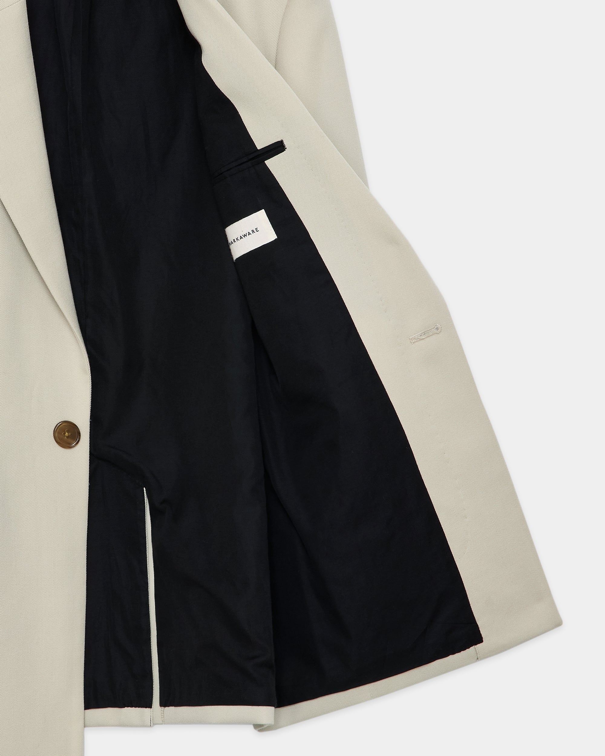 ポルワース 3/2 ハードツイル / スクエアジャケット, Greige