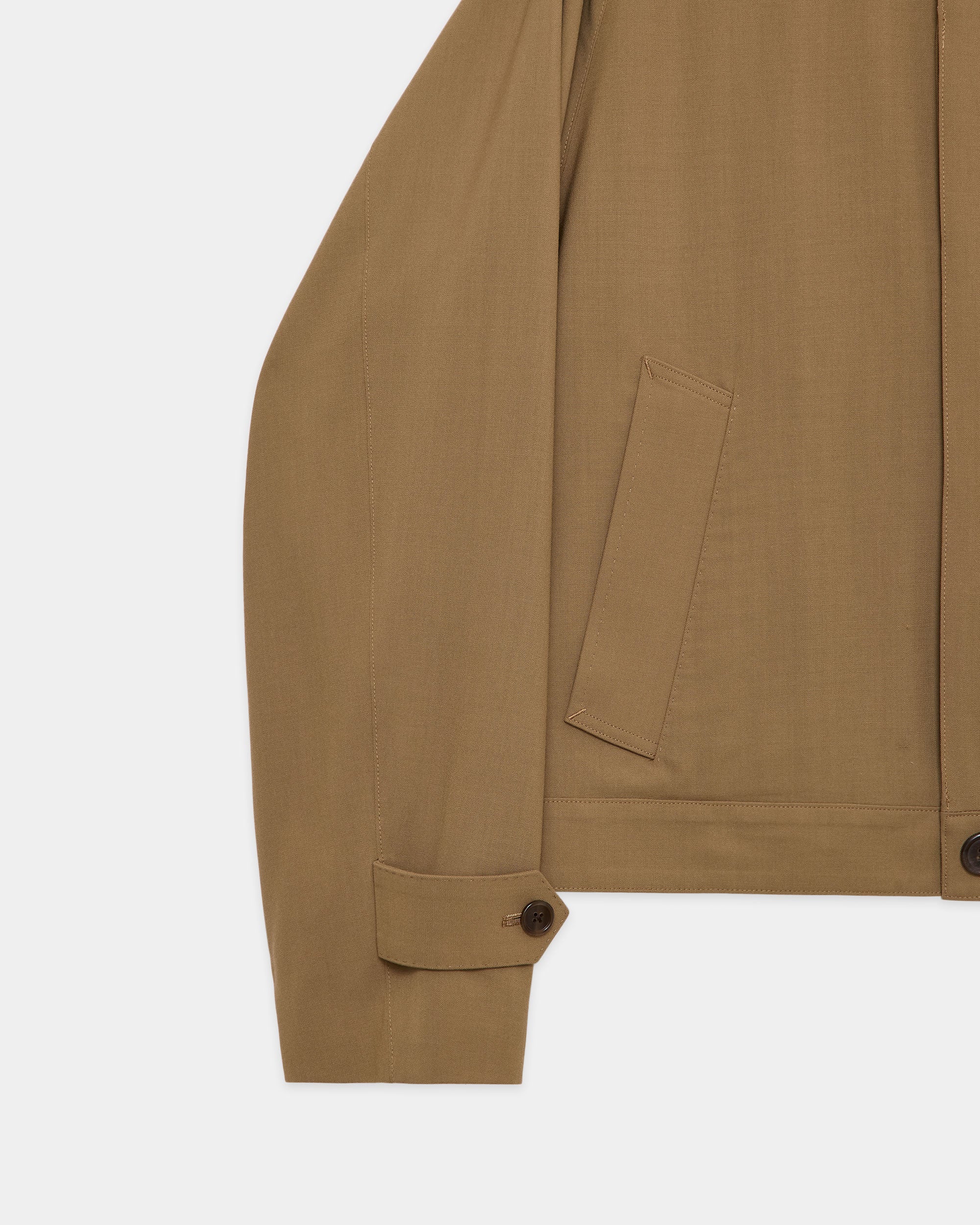 3/72 アルゼンチンウールトロピカルサバイバルクロス / サービスジャケット, Beige