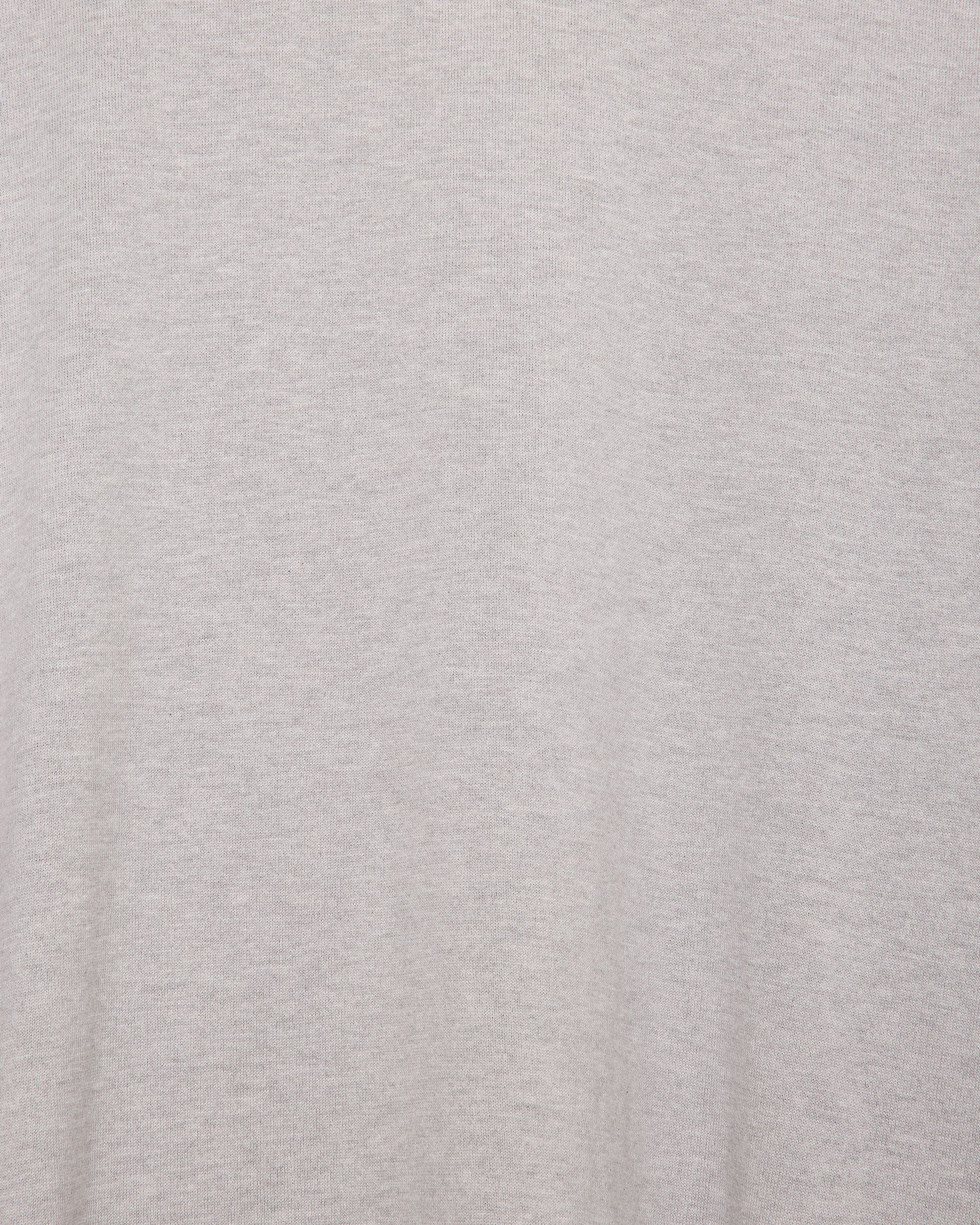 コットン×シルク×カシミヤ吊り天竺 / リラックスフィットTee L/S, Foggy Gray