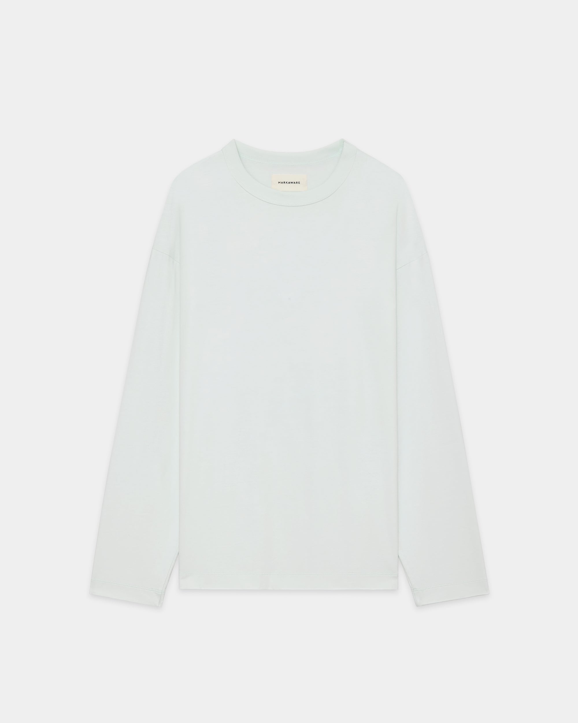 オーガニックGIZA 80/3 天竺 サバイバルクロス® / コンフォートフィットTee L/S, Ice