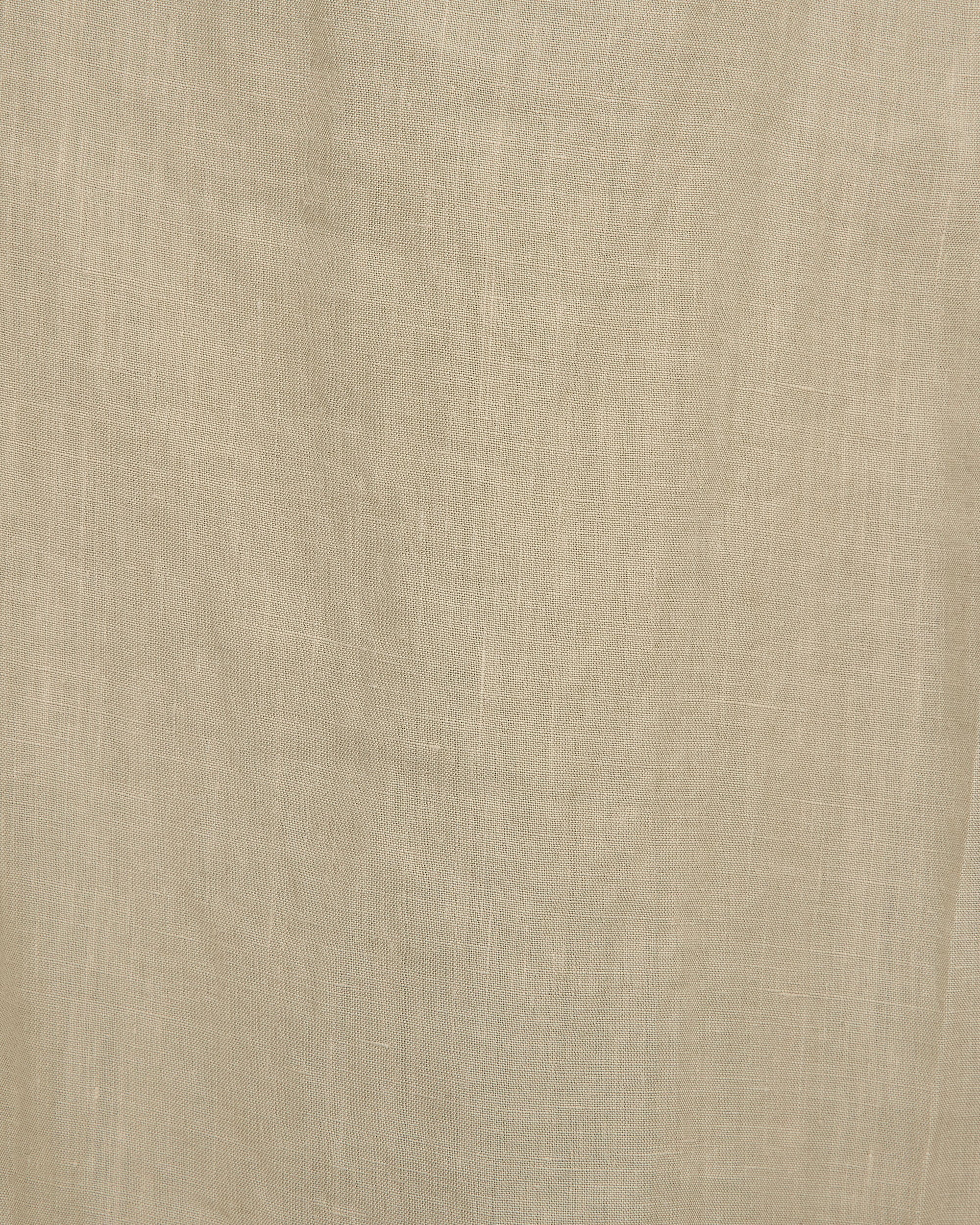 80/1ヘンプタイプライター / ダブルプリーテッドクラシックワイドトラウザーズ, Beige