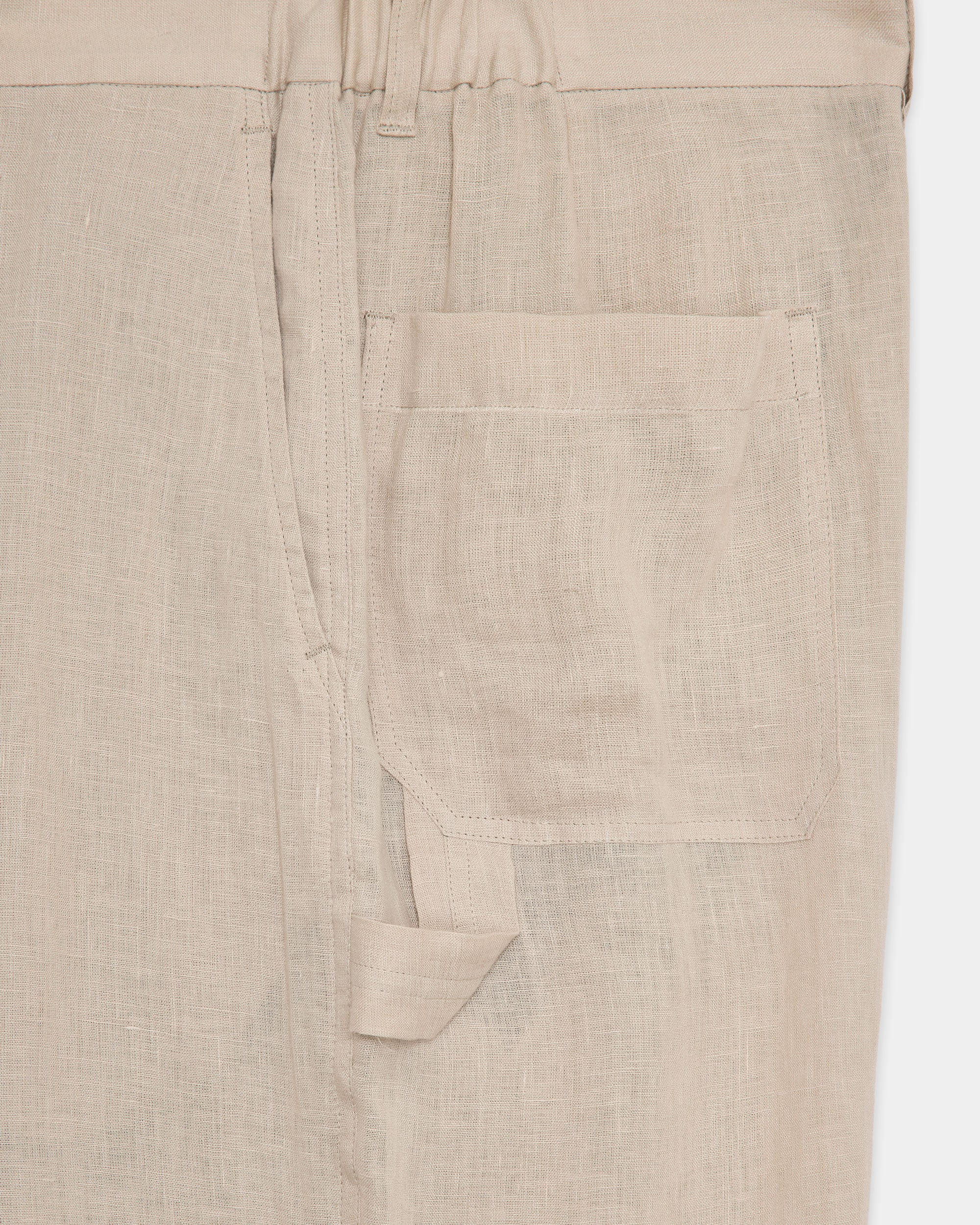 ヘンプ細布 / ワイドペンターパンツⅡ, Taupe